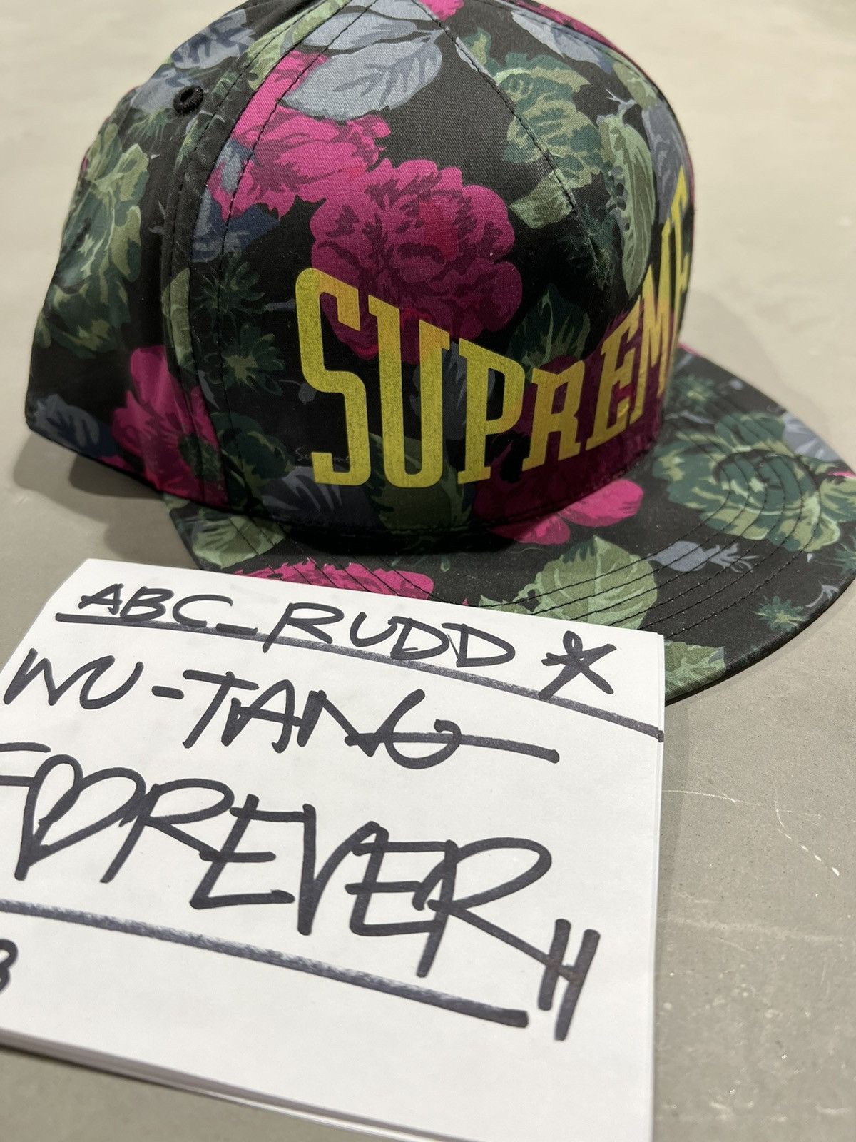 Supreme Supreme Floral 5-Panel Black SS18 Size ONE SIZE - 2 Thumbnail