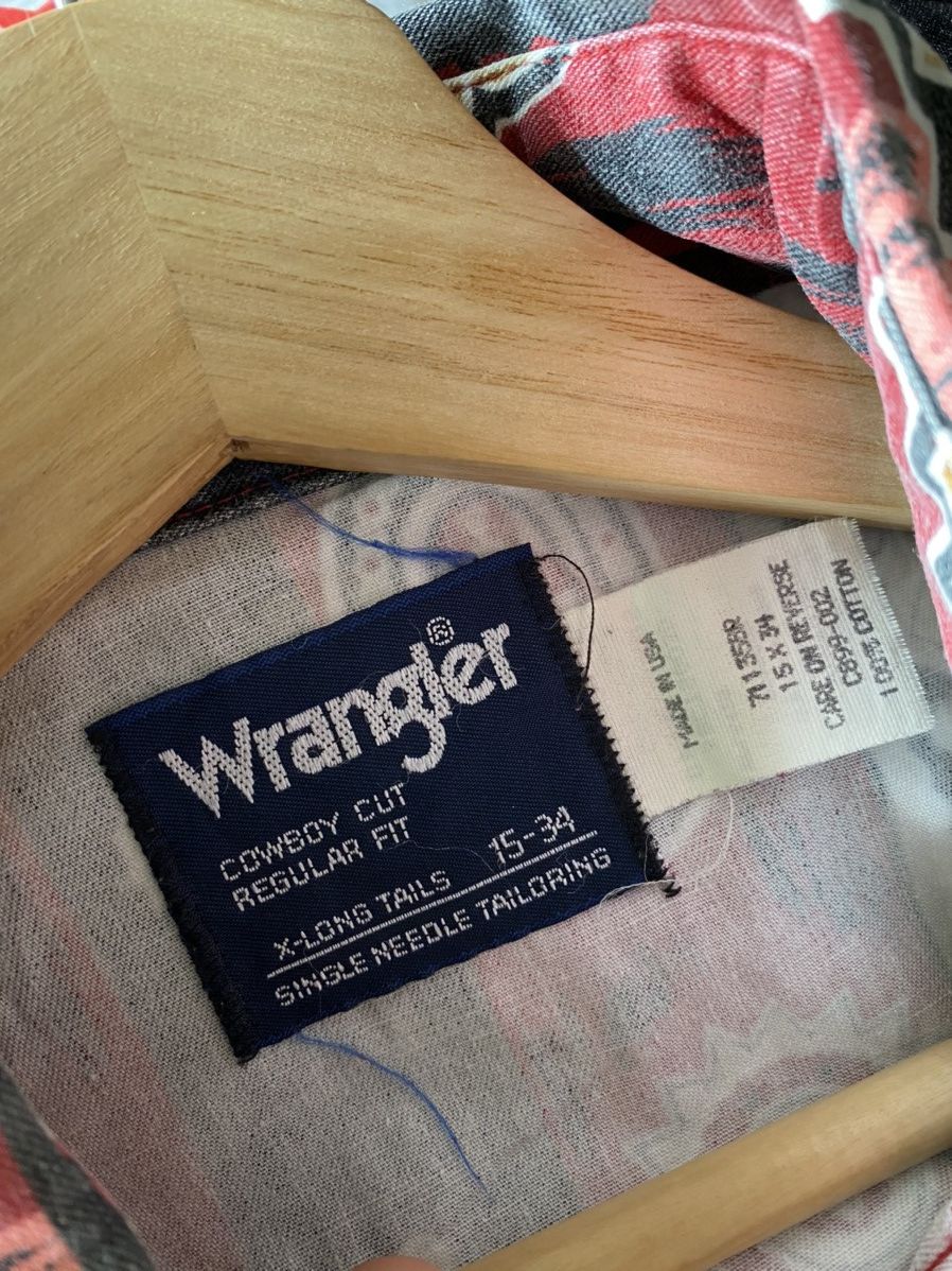 Wrangler Vintage Wrangler Cowboy Native Amarican Western Size US M / EU 48-50 / 2 - 8 Thumbnail