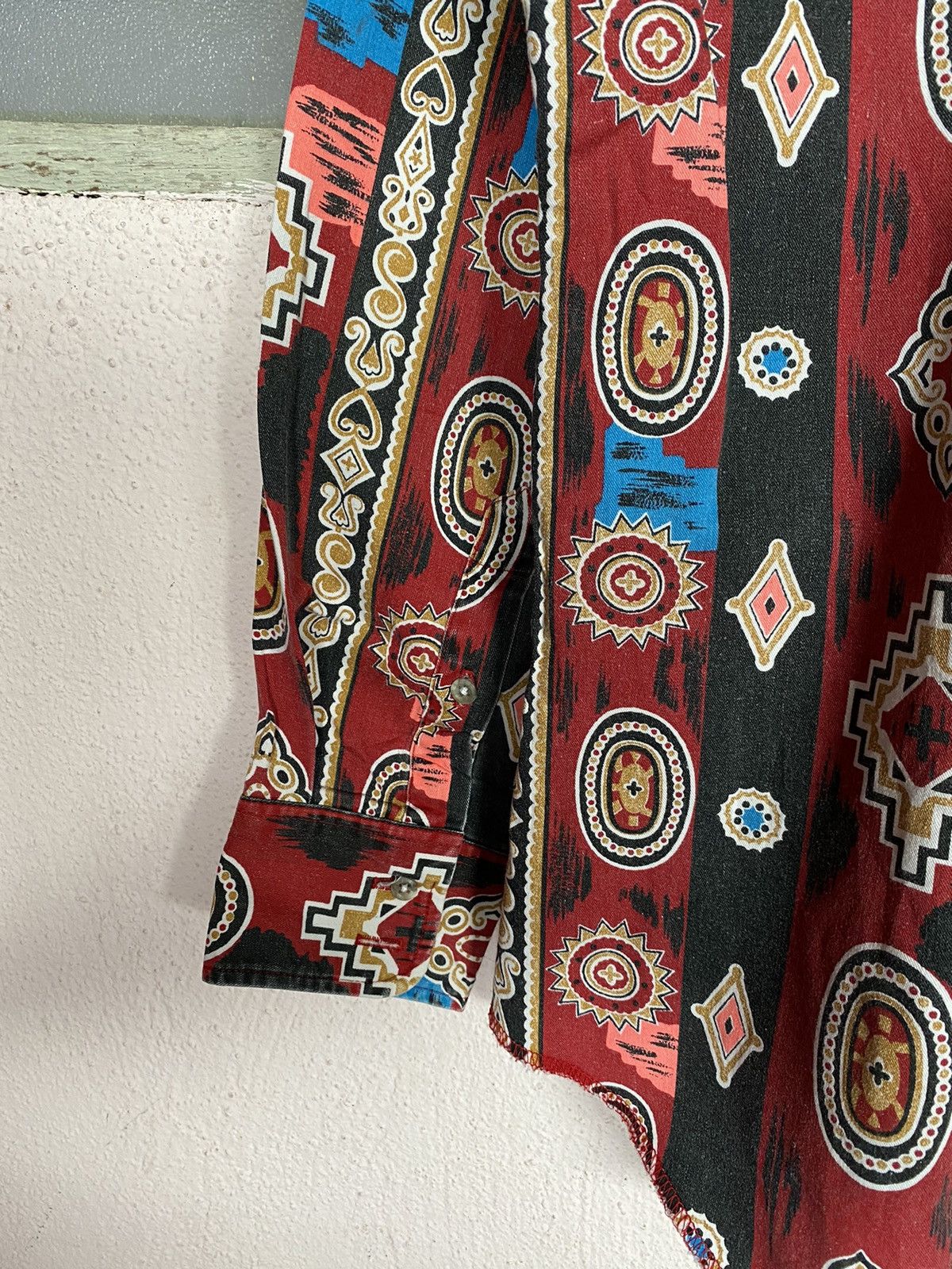 Wrangler Vintage Wrangler Cowboy Native Amarican Western Size US M / EU 48-50 / 2 - 6 Thumbnail
