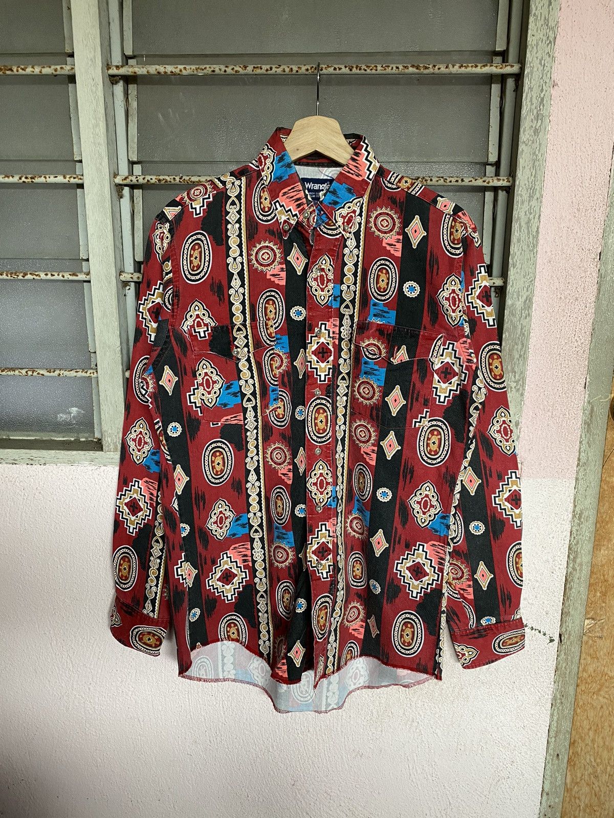 Wrangler Vintage Wrangler Cowboy Native Amarican Western Size US M / EU 48-50 / 2 - 5 Thumbnail