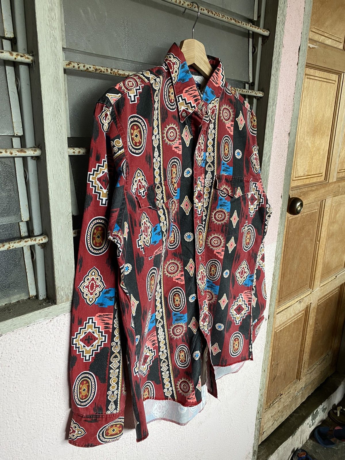 Wrangler Vintage Wrangler Cowboy Native Amarican Western Size US M / EU 48-50 / 2 - 4 Thumbnail