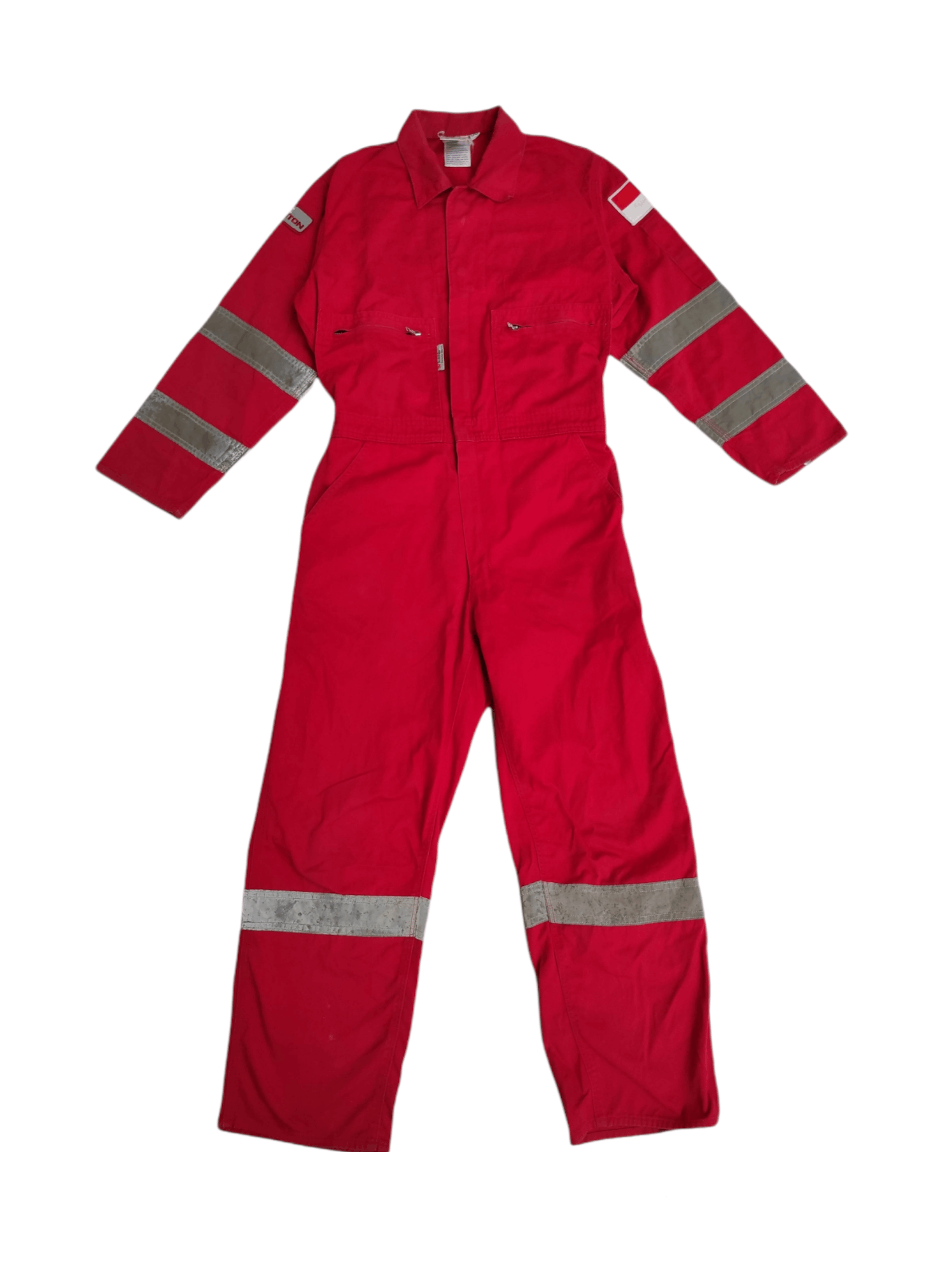 Vintage Halliburton Team Worker Coveralls Jumpsuits Size US 32 / EU 48 - 2 Thumbnail