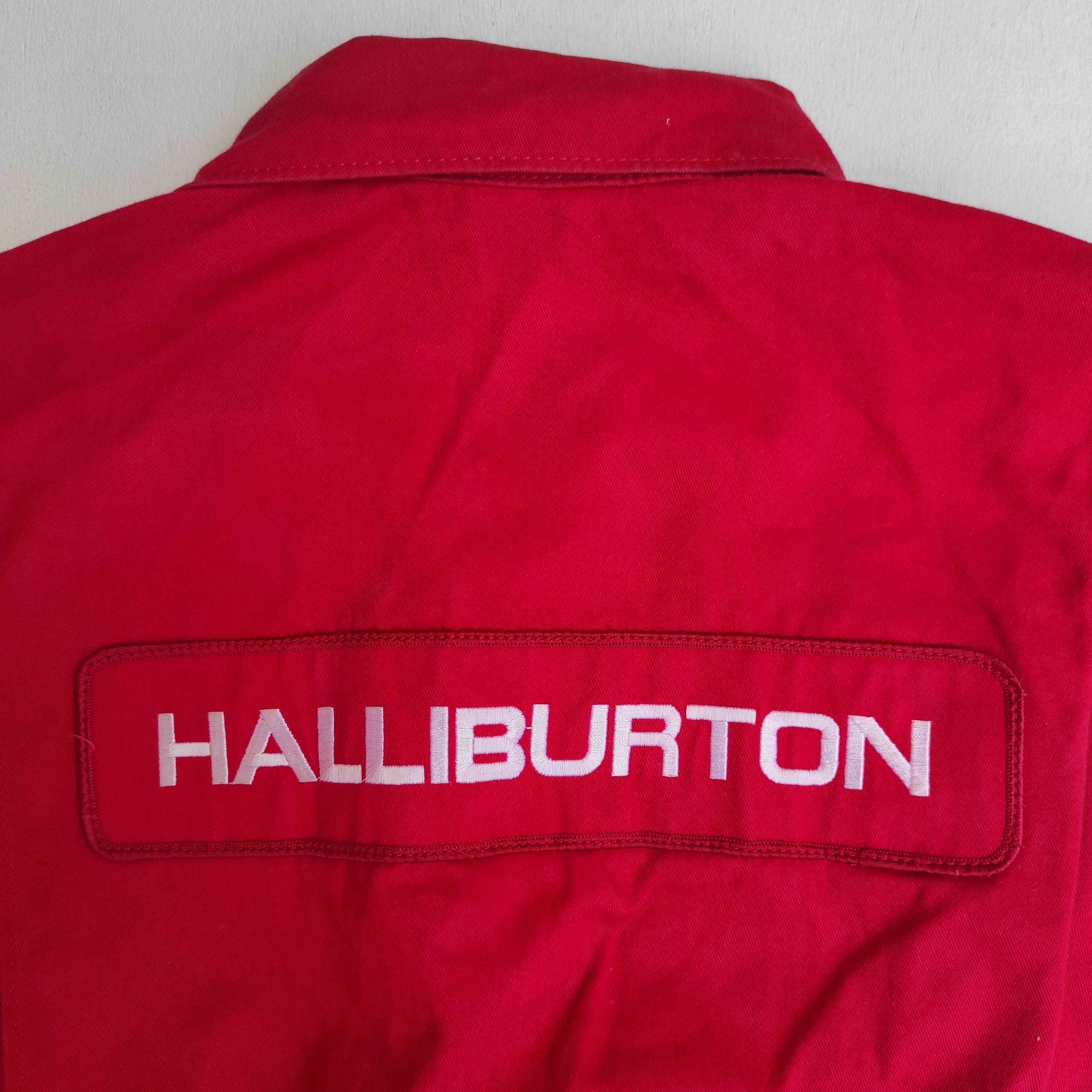 Vintage Halliburton Team Worker Coveralls Jumpsuits Size US 32 / EU 48 - 4 Thumbnail