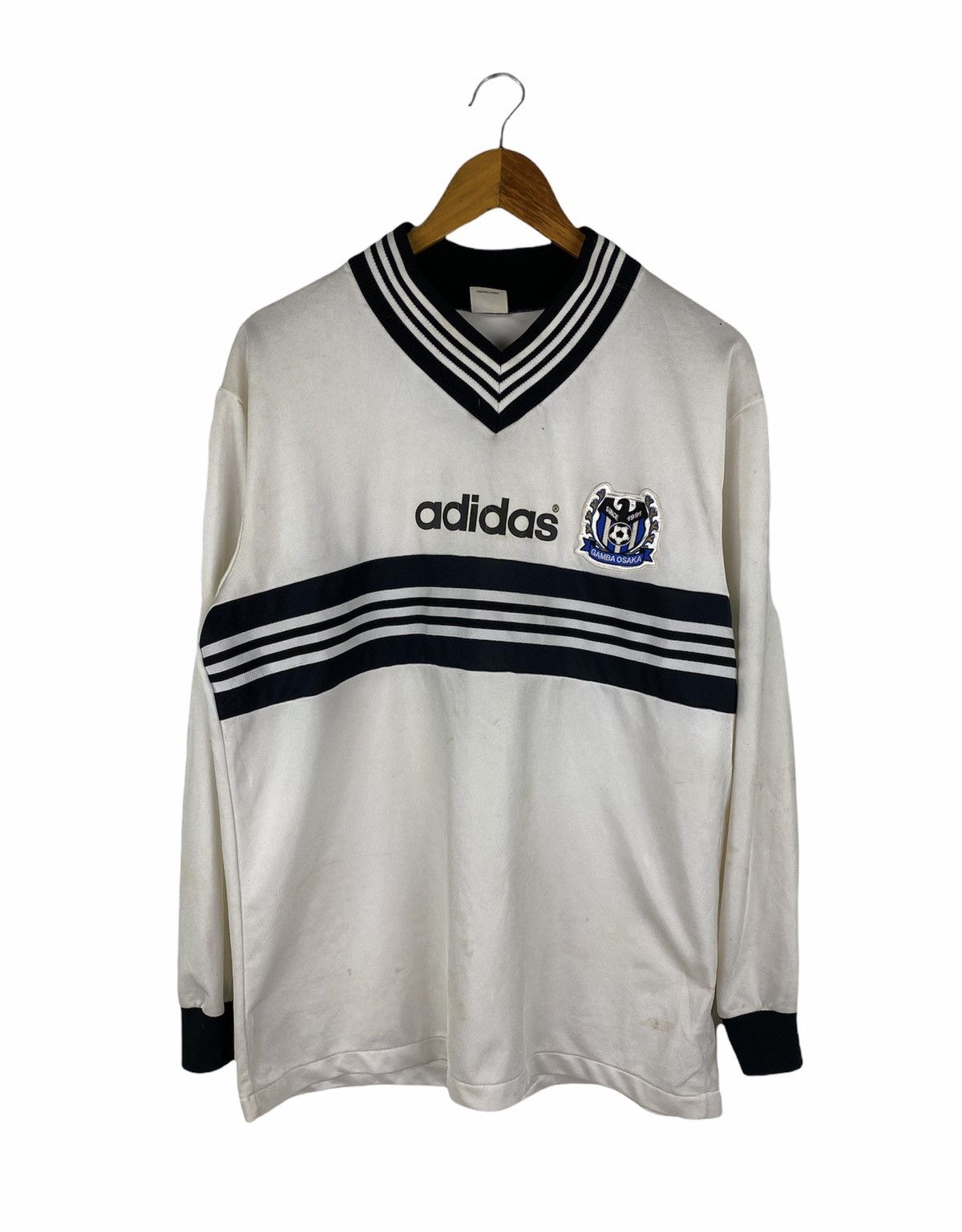 Adidas × Vintage 🔥DHL SHIPPING🔥VINTAGE GAMBA OSAKA JERSEY BY ADIDAS Size US L / EU 52-54 / 3 - 1 Thumbnail