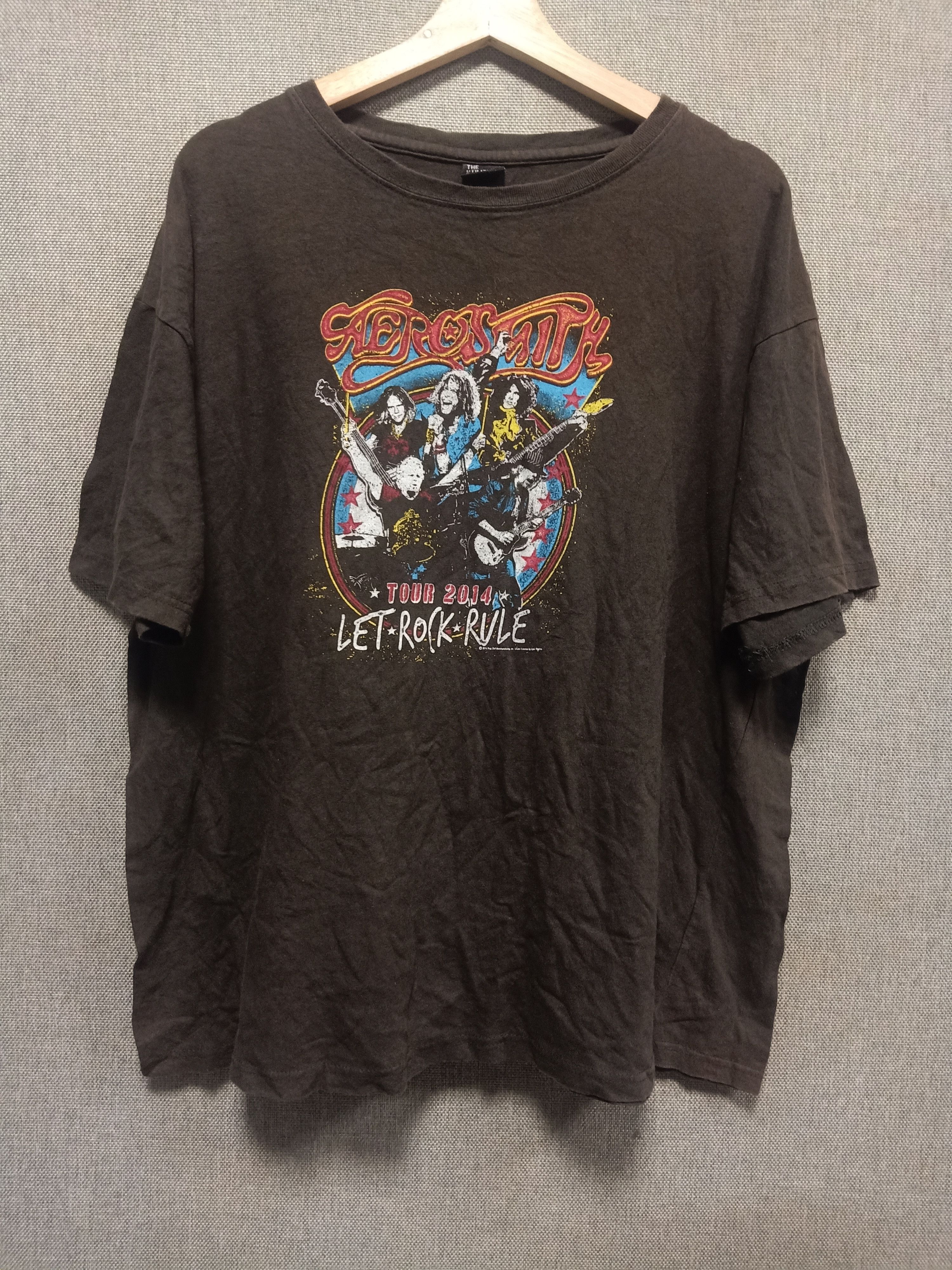 t shirt band aerosmith very rare