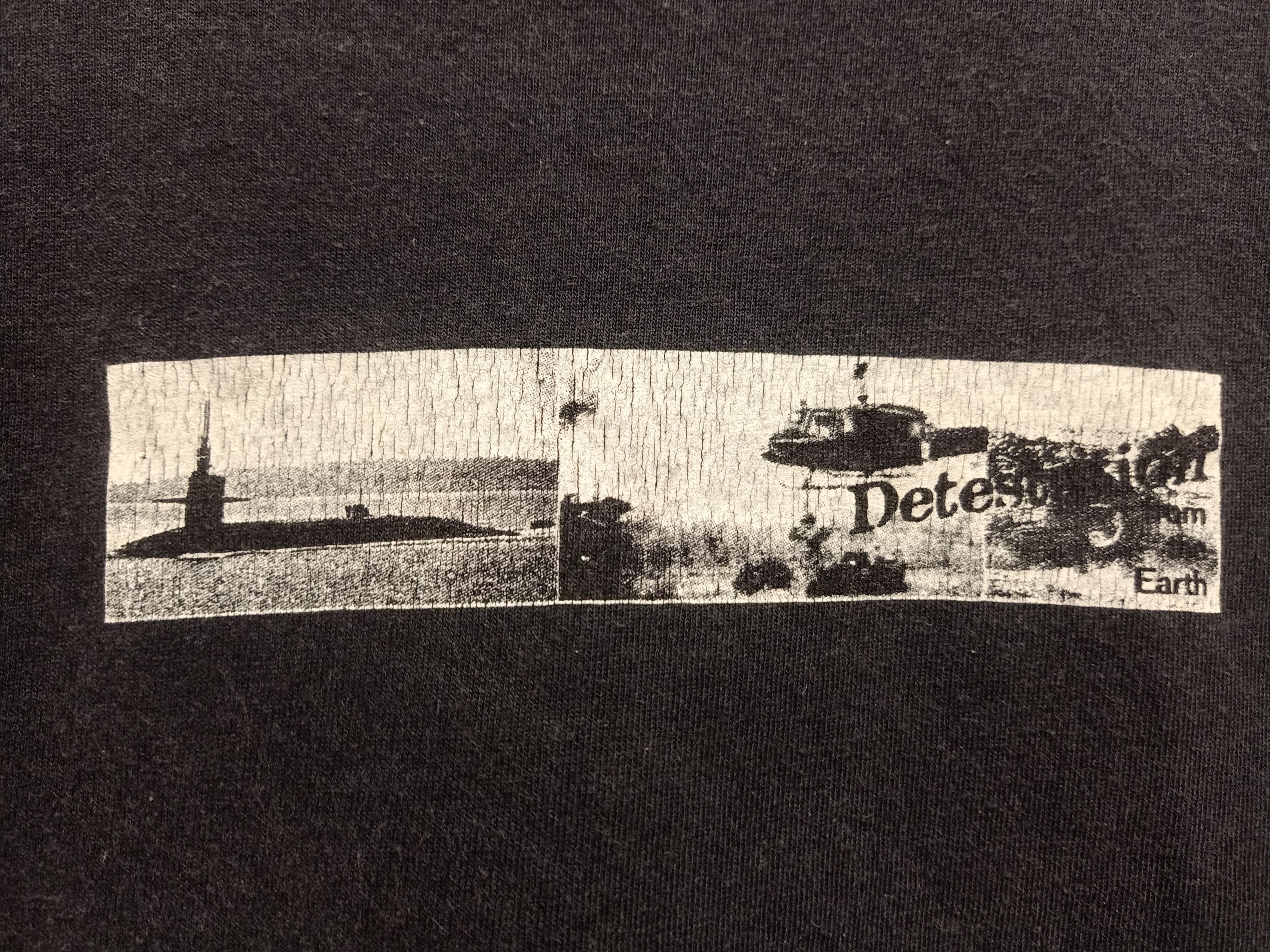 Band Tees Vtg 90s G.I.S.M. Detestation T-Shirt Limpies Tag Made in USA Size US M / EU 48-50 / 2 - 3 Thumbnail