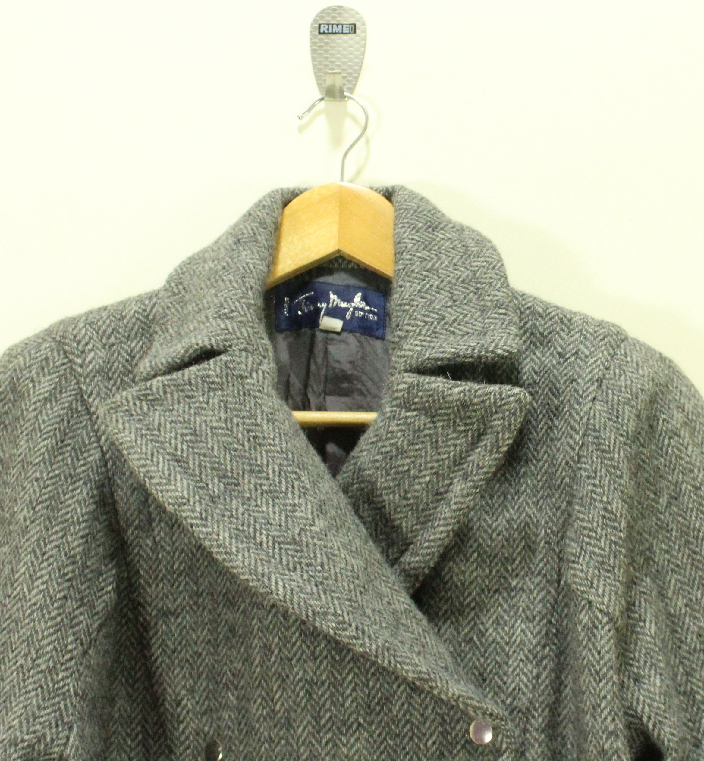 Thierry Mugler THIERRY MUGLER Jacket Wool Mohair Vintage Size M / US 6-8 / IT 42-44 - 4 Thumbnail