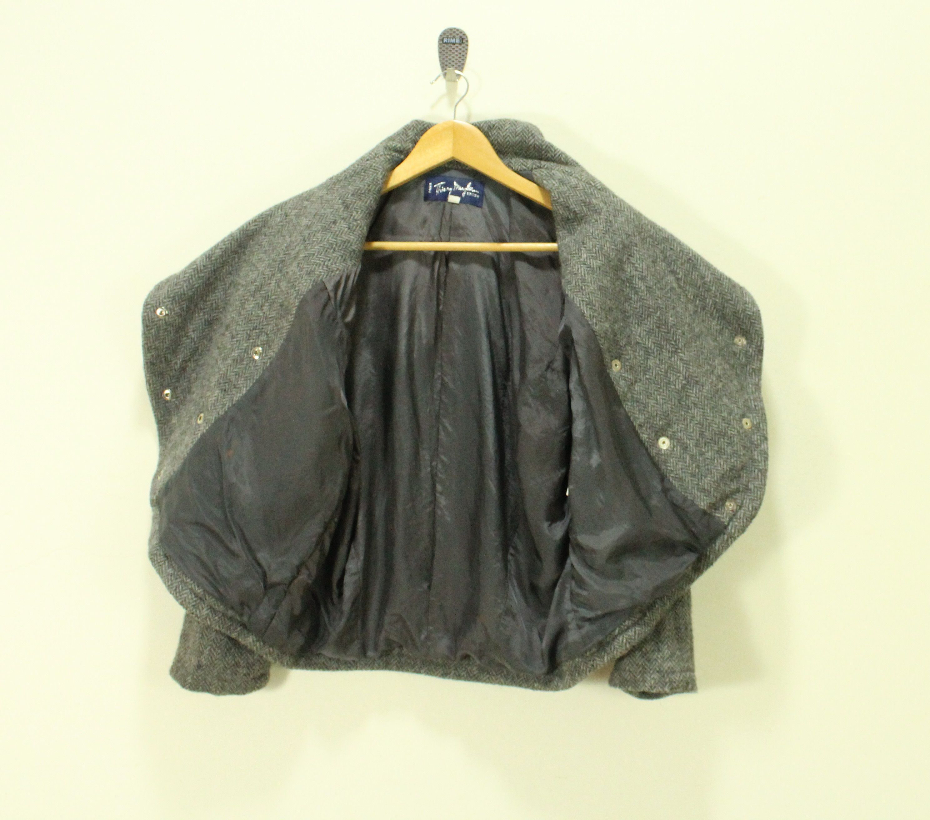 Thierry Mugler THIERRY MUGLER Jacket Wool Mohair Vintage Size M / US 6-8 / IT 42-44 - 10 Thumbnail