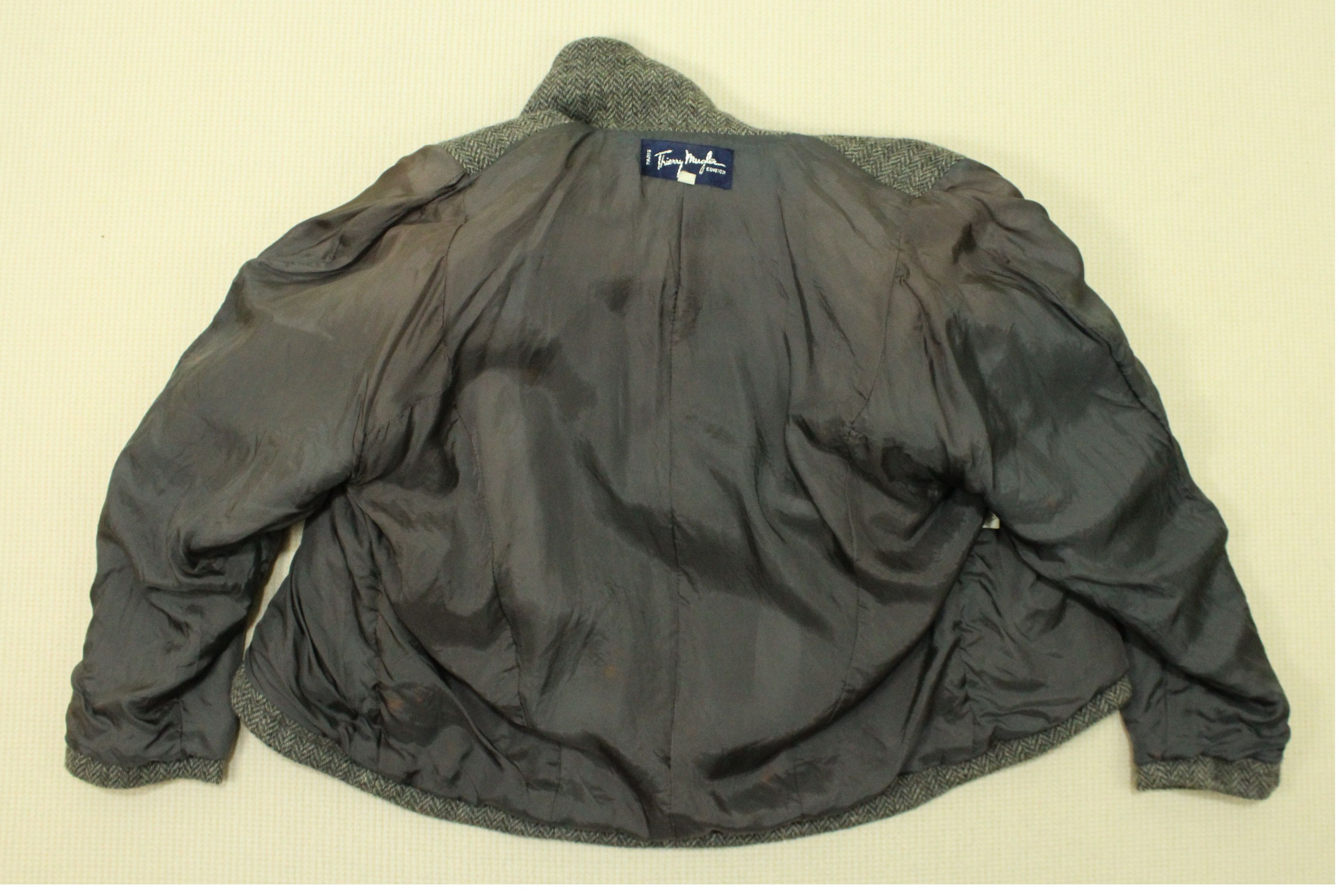 Thierry Mugler THIERRY MUGLER Jacket Wool Mohair Vintage Size M / US 6-8 / IT 42-44 - 22 Thumbnail