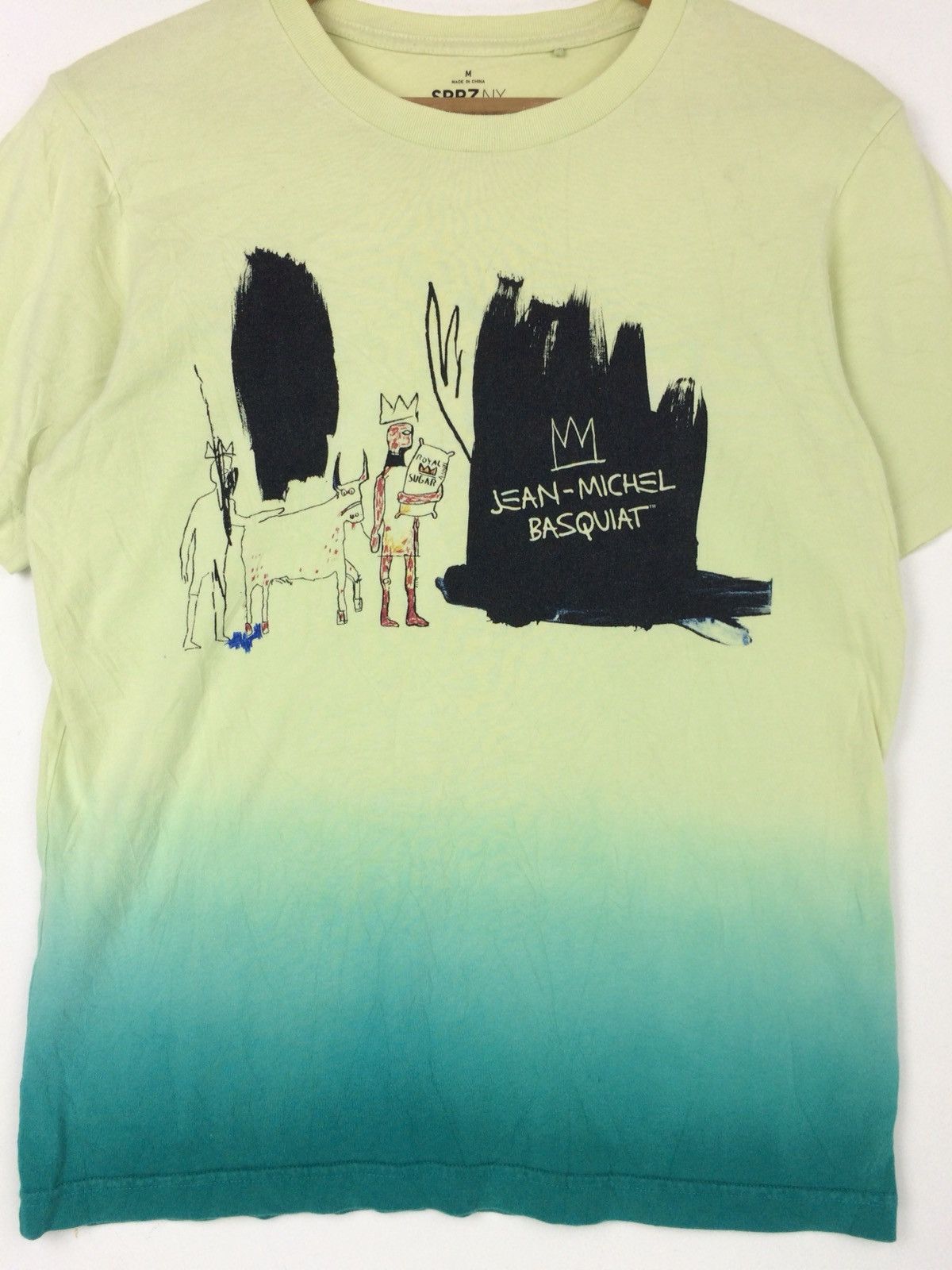 Jean-Michel Basquiat × Uniqlo Tie-Dye Jean Michel Basquiat X Uniqlo Japanese Tshirt Size US M / EU 48-50 / 2 - 2 Thumbnail