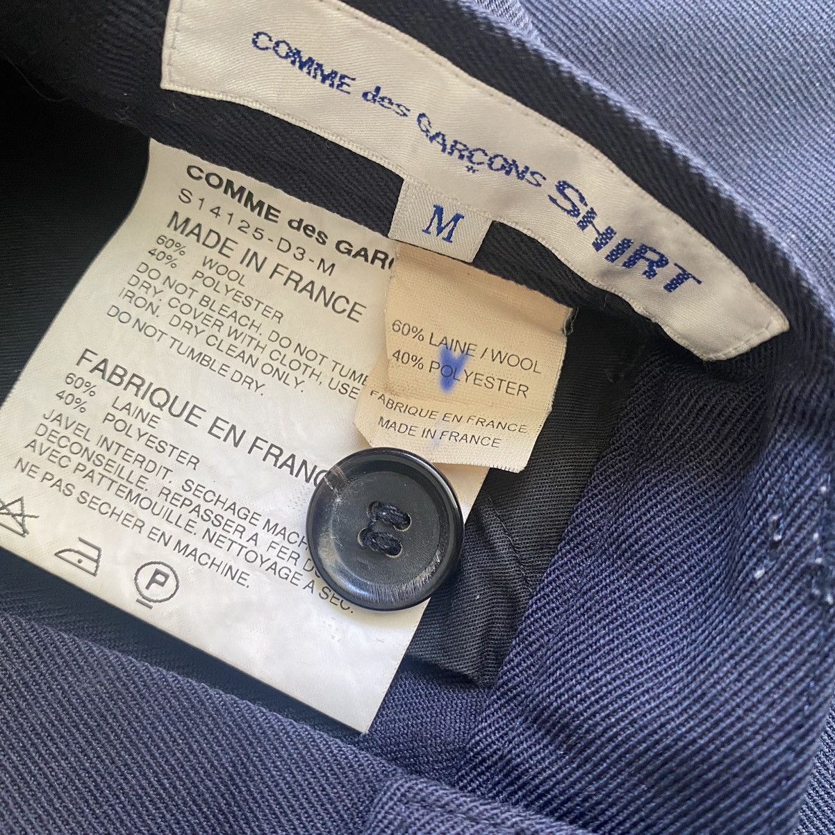 Comme des Garcons Comme Des Garcons Wool Outseam detail Pants Size US 32 / EU 48 - 7 Thumbnail
