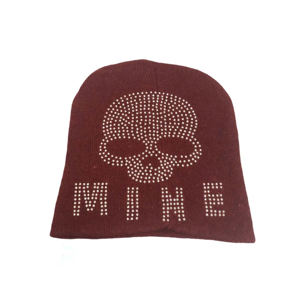 Japanese Brand 00's Mac Mice Skull Bennie hat Size ONE SIZE - 1 Thumbnail