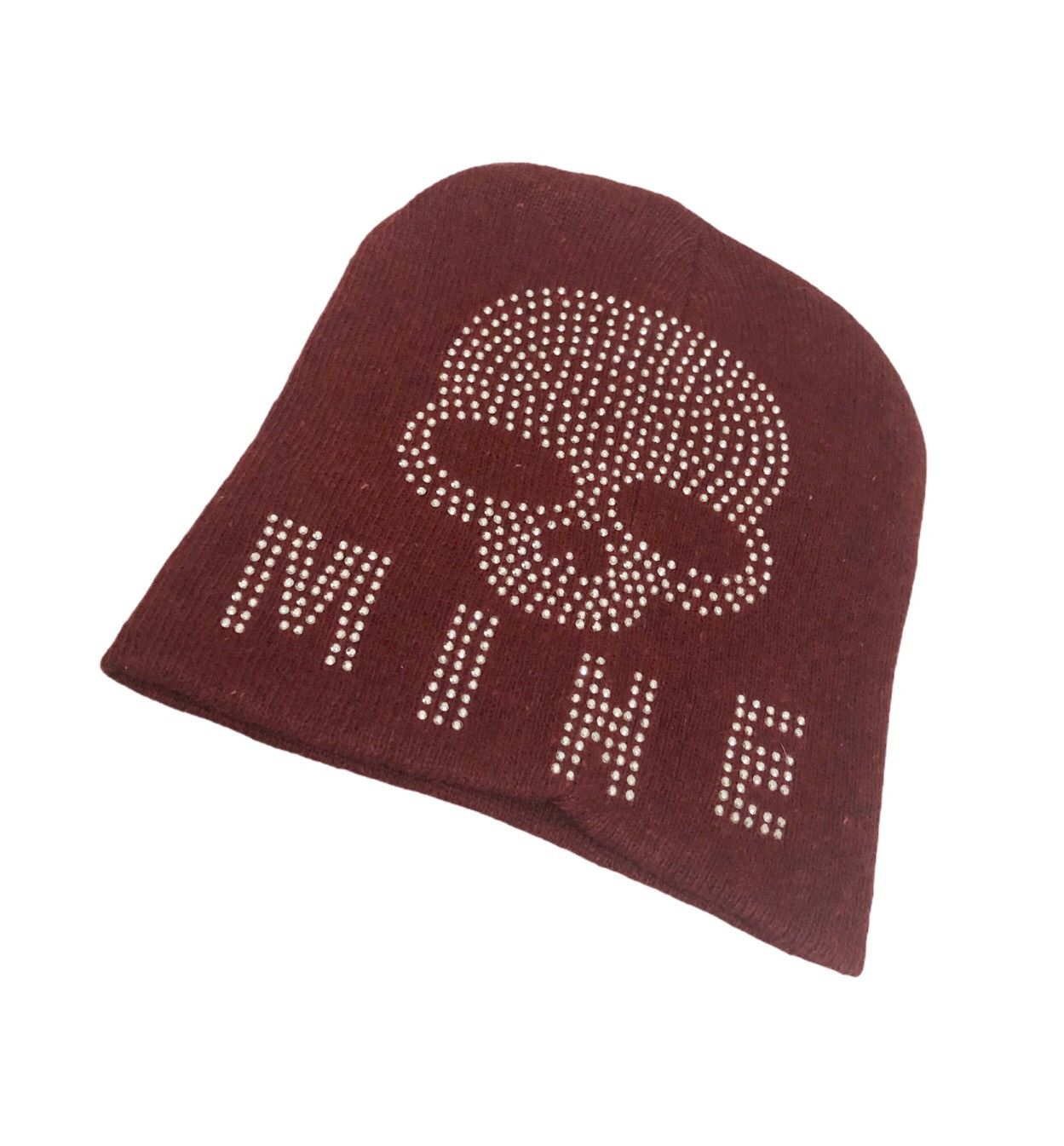 Japanese Brand 00's Mac Mice Skull Bennie hat Size ONE SIZE - 3 Thumbnail