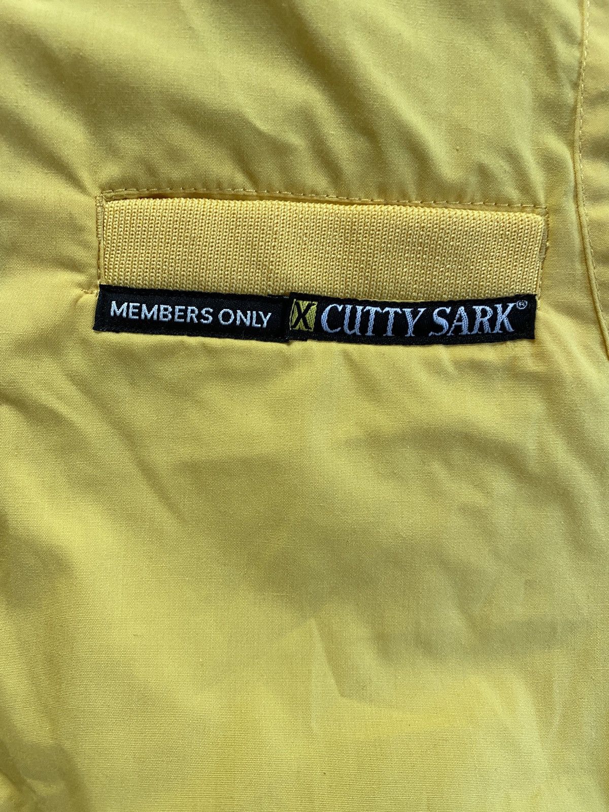 Members Only Vintage Members Only X Cutty Sark Full Zip Light Jacket Size US M / EU 48-50 / 2 - 3 Thumbnail