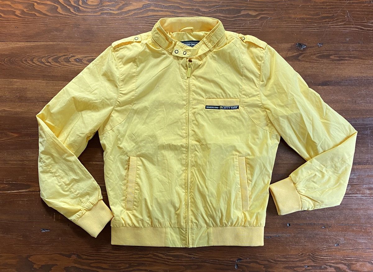 Members Only Vintage Members Only X Cutty Sark Full Zip Light Jacket Size US M / EU 48-50 / 2 - 2 Thumbnail