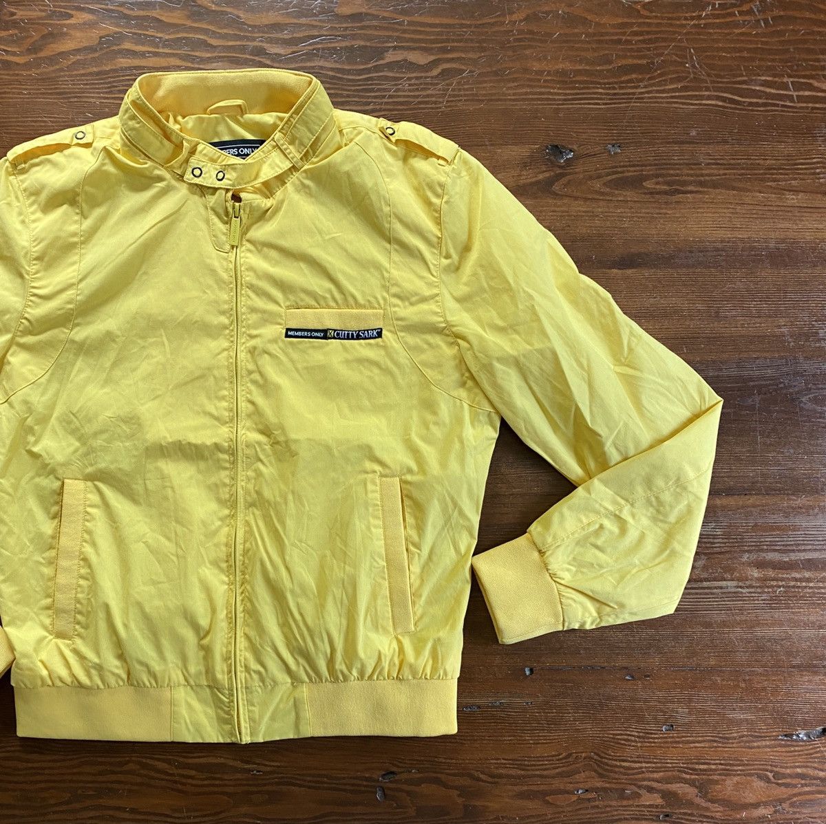 Members Only Vintage Members Only X Cutty Sark Full Zip Light Jacket Size US M / EU 48-50 / 2 - 1 Thumbnail