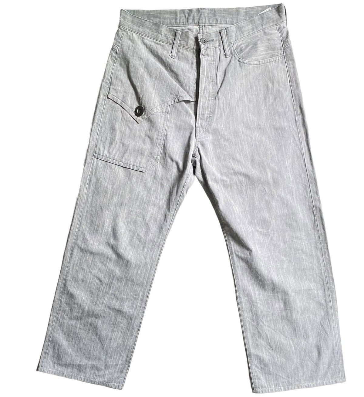 Yohji Yamamoto Y’s Front Flap Pocket Pants Size US 32 / EU 48 - 2 Thumbnail
