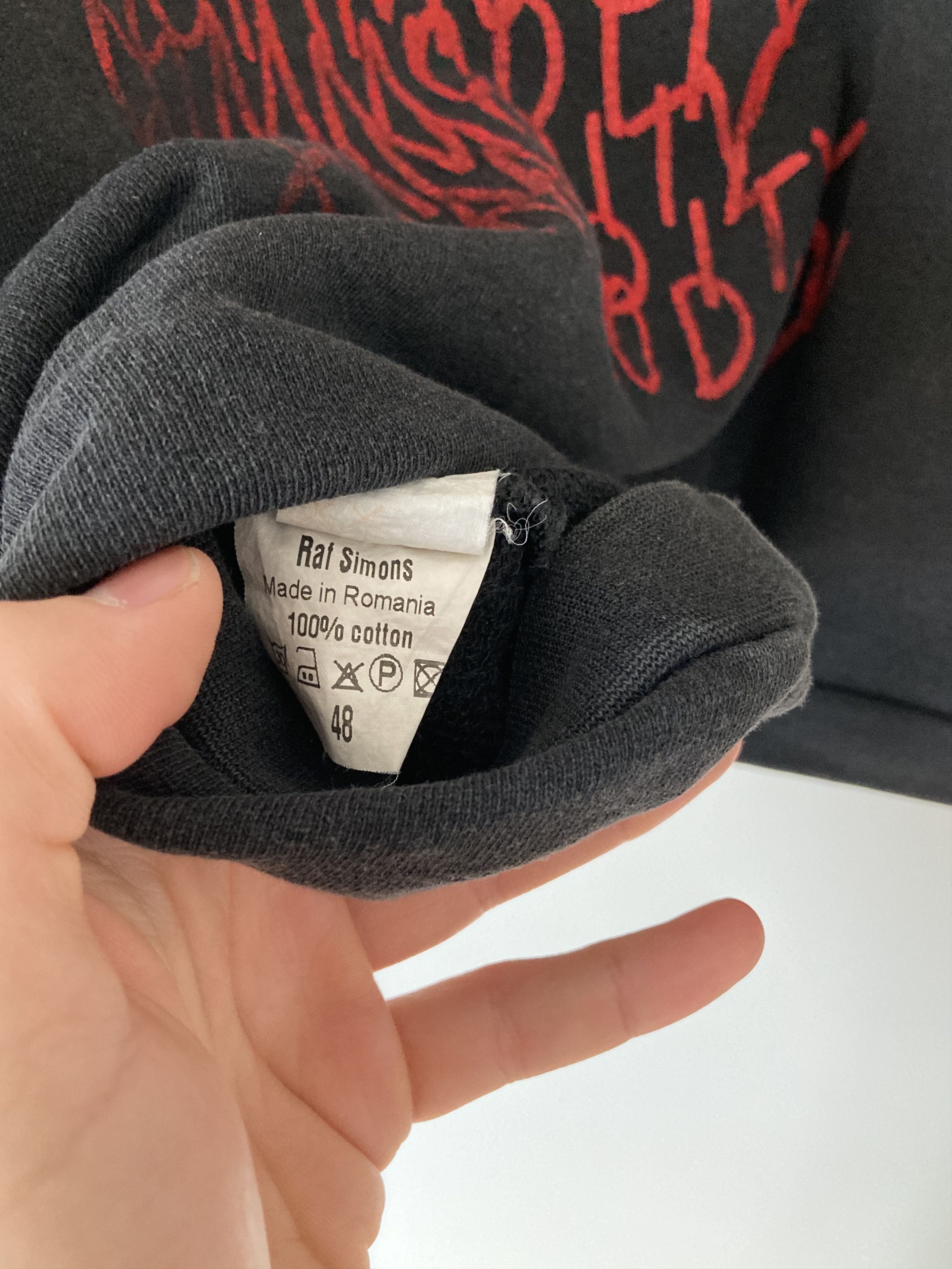 Raf Simons Raf SS03 Consumed "Commodity" sweater Size US M / EU 48-50 / 2 - 5 Thumbnail