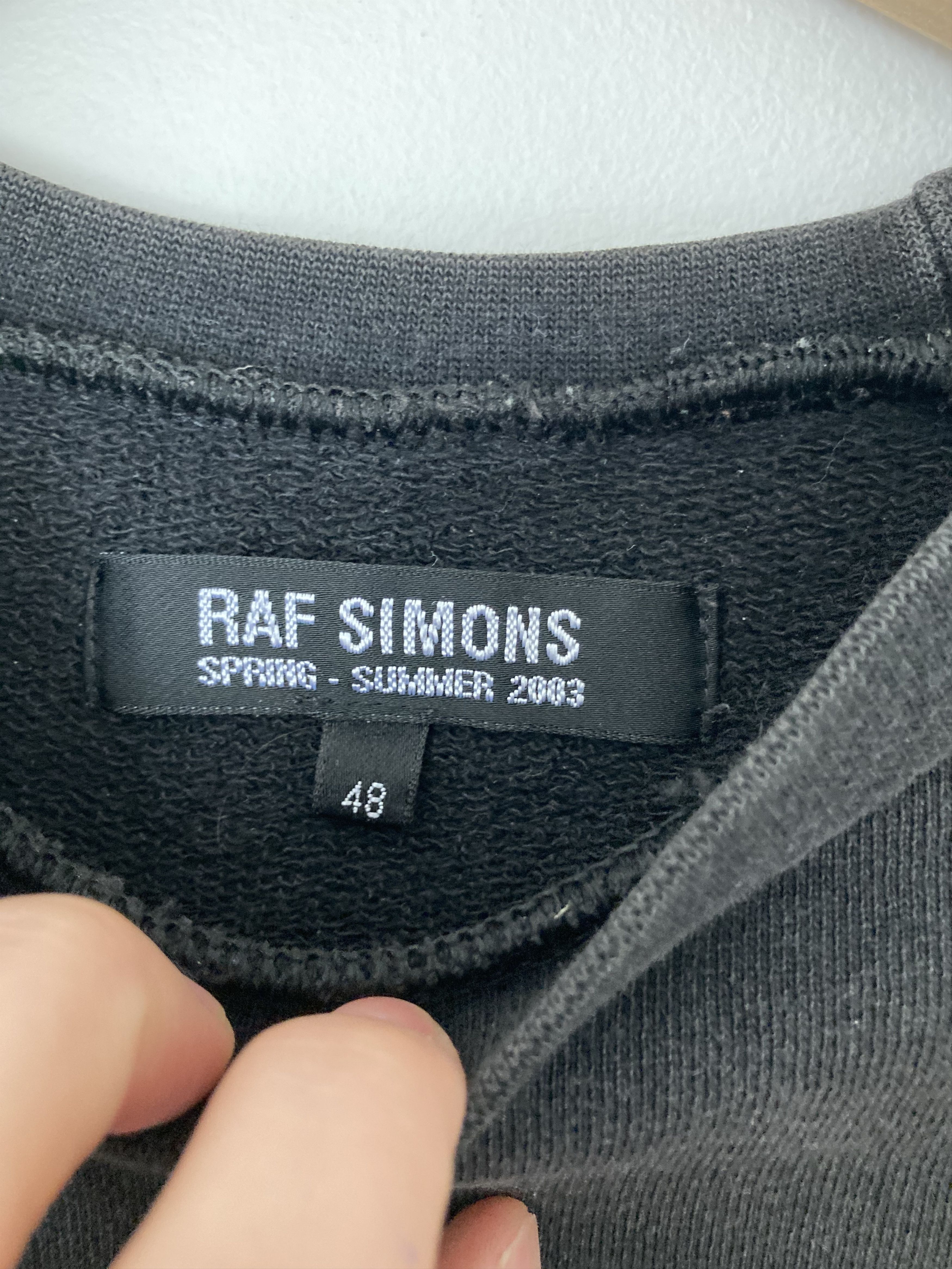 Raf Simons Raf SS03 Consumed "Commodity" sweater Size US M / EU 48-50 / 2 - 7 Thumbnail