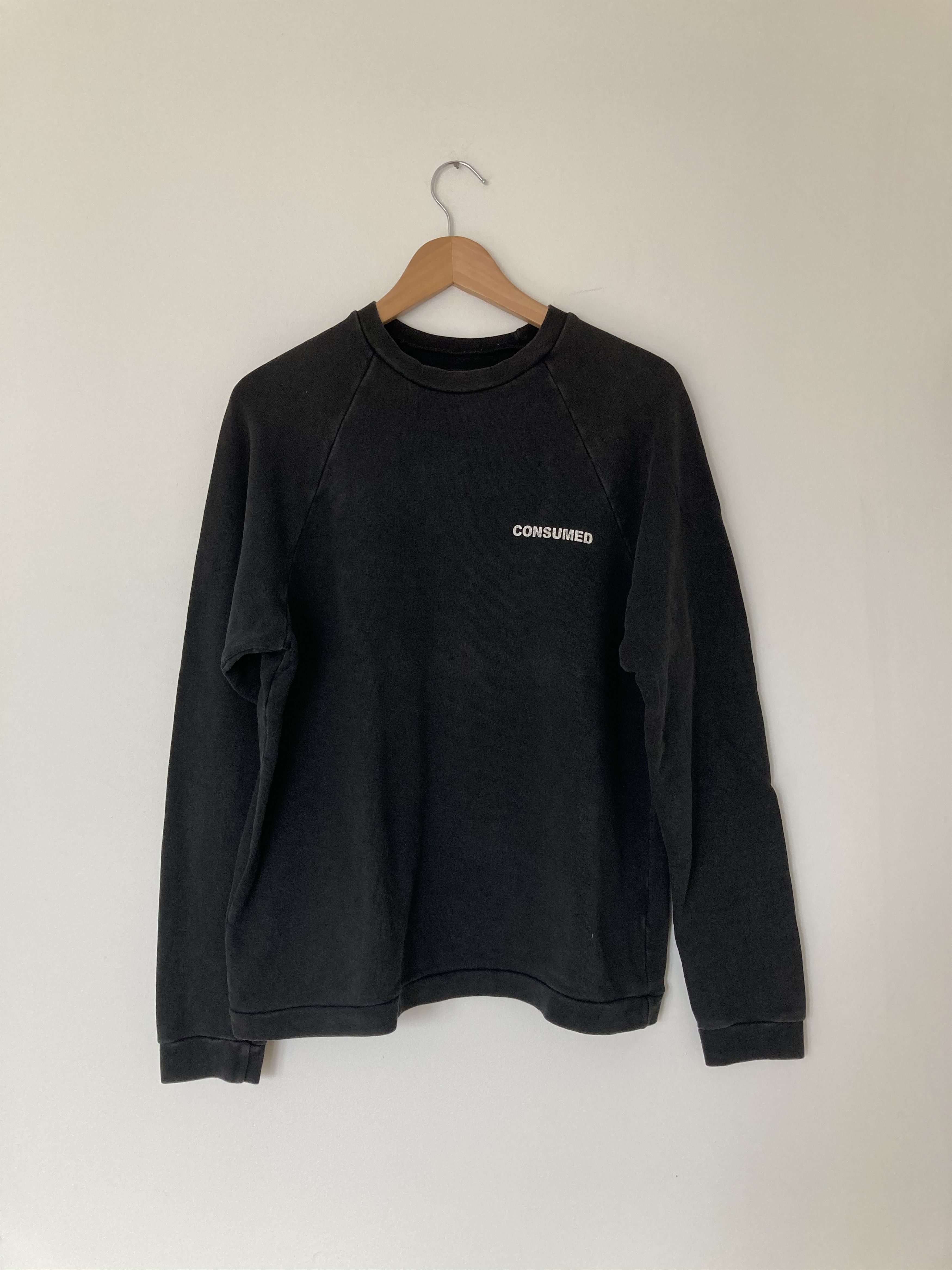 Raf SS03 Consumed Commodity sweater