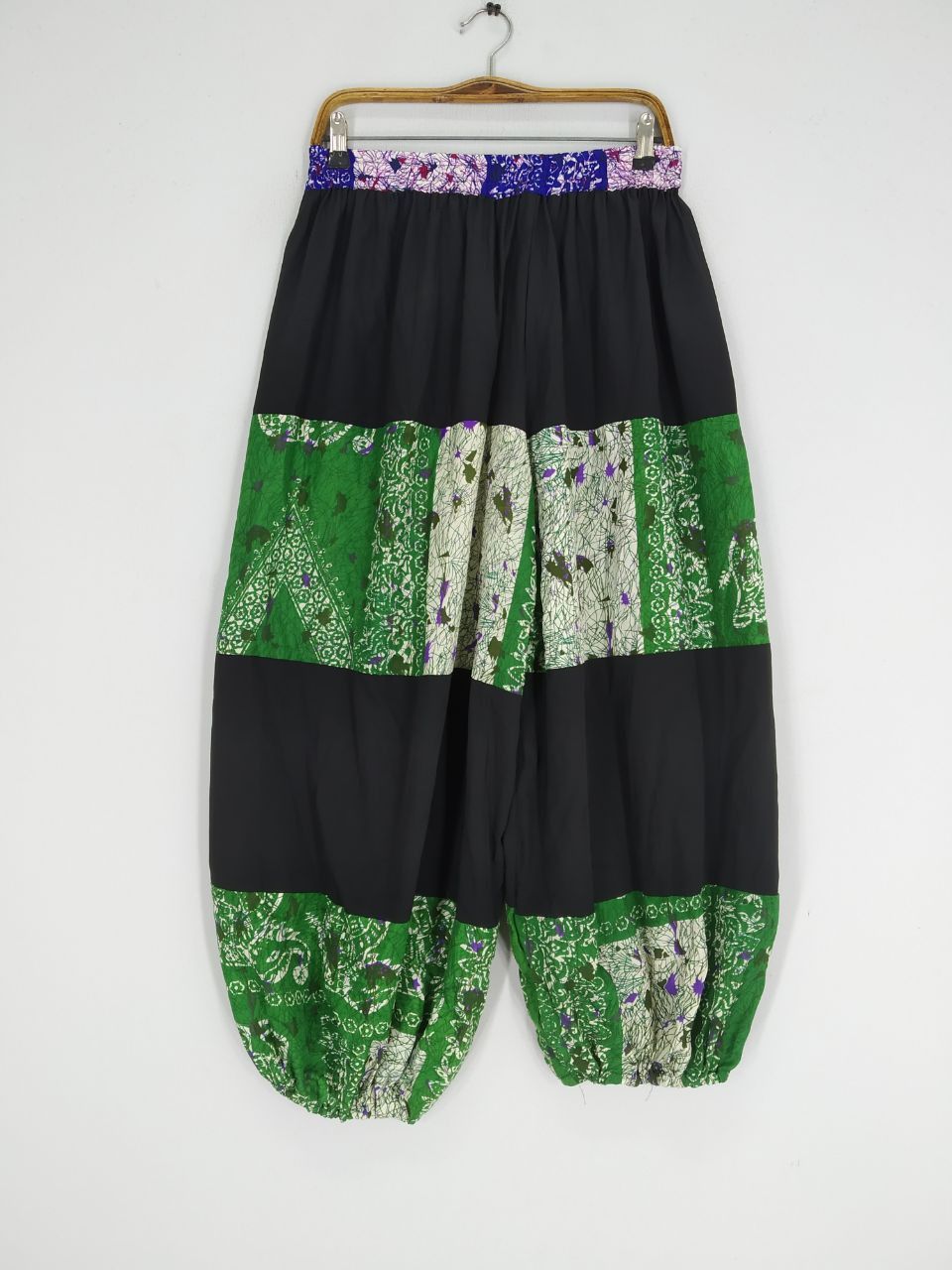 Art Comes First Vtg Baggy Pants Genie Pants Bandana Pattern Ispired Kapital Size US 30 / EU 46 - 2 Thumbnail