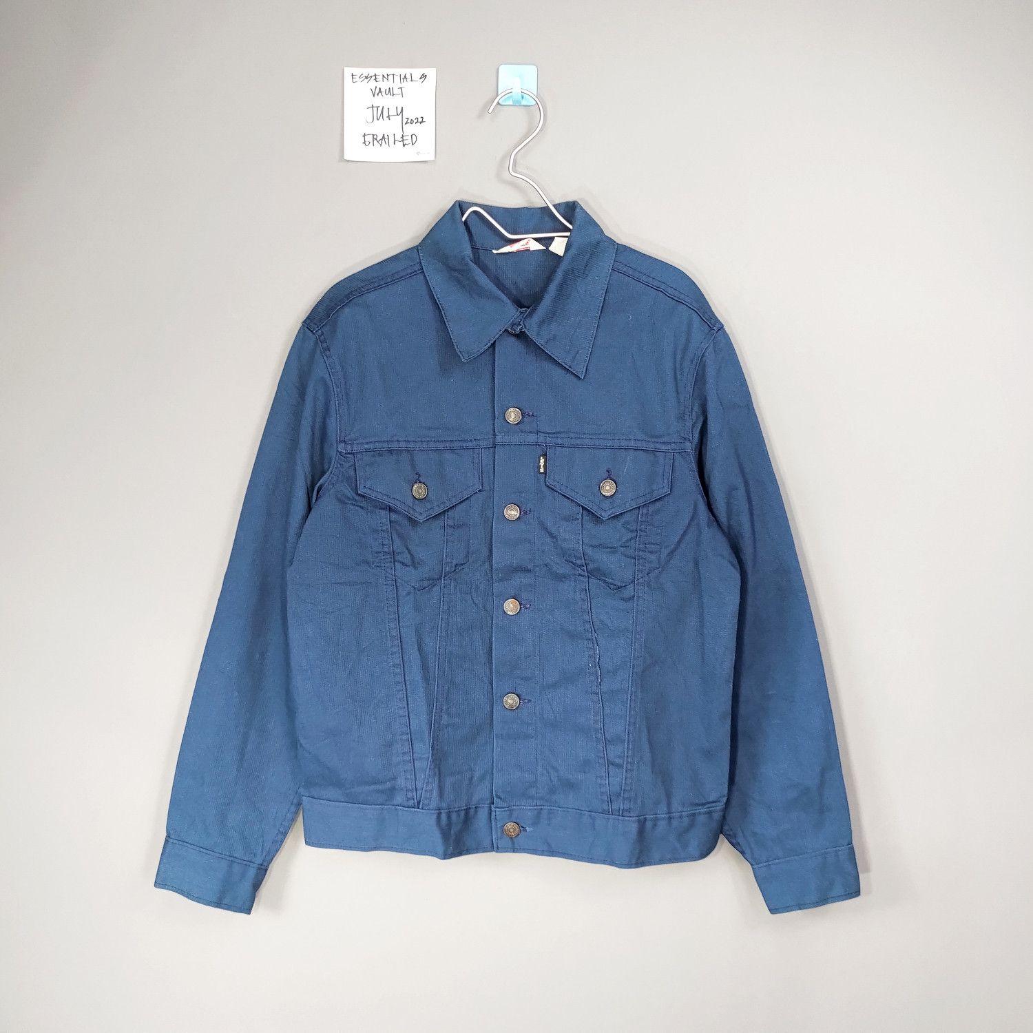 Levi's 70's Levi's Black-Gold Big E Tab Type III Button 529 Jacket ...