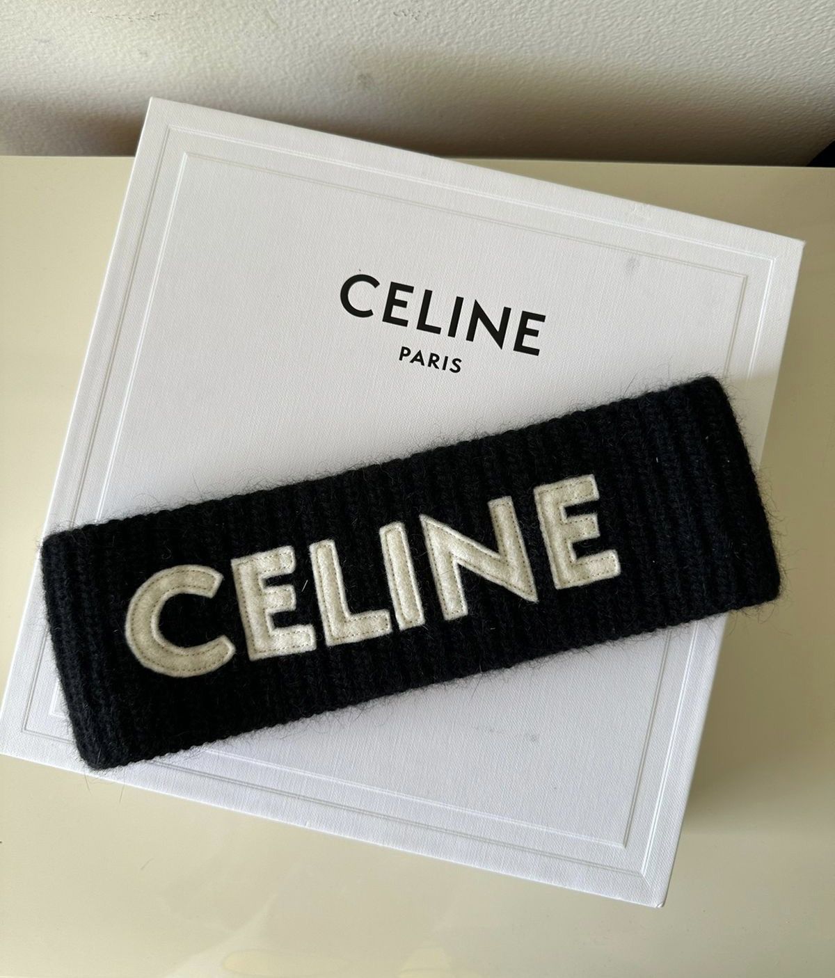 Celine Headband In Wool Black Men's - SS21 - US