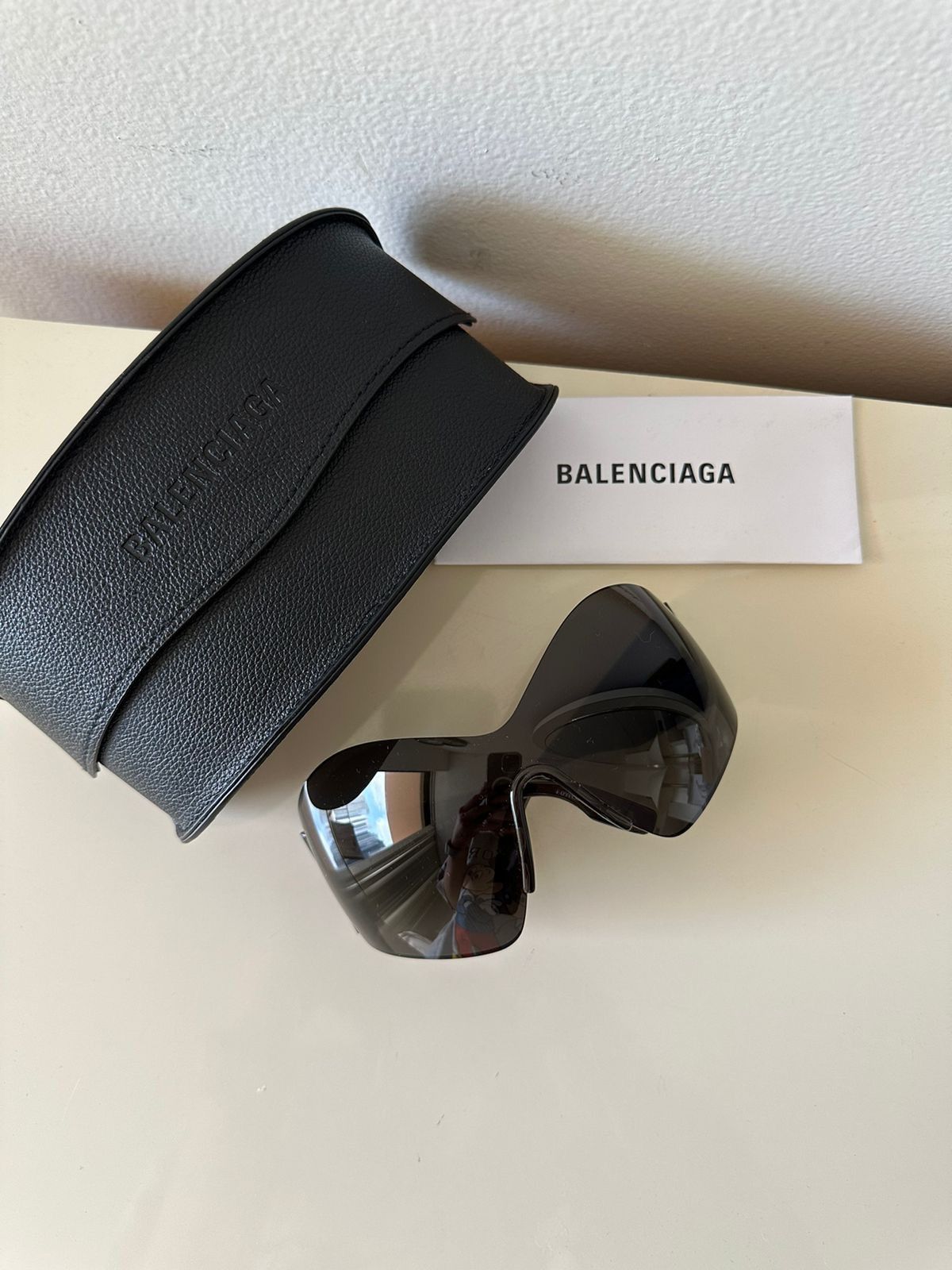 Balenciaga Balenciaga Mask Sunglasses Size ONE SIZE - 1 Thumbnail