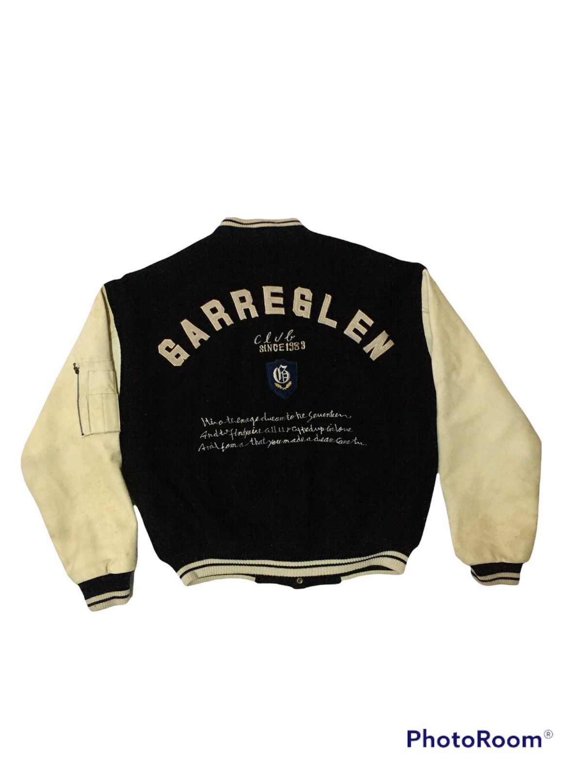 Vintage Varsity Wool Jacket GARREGLEN
