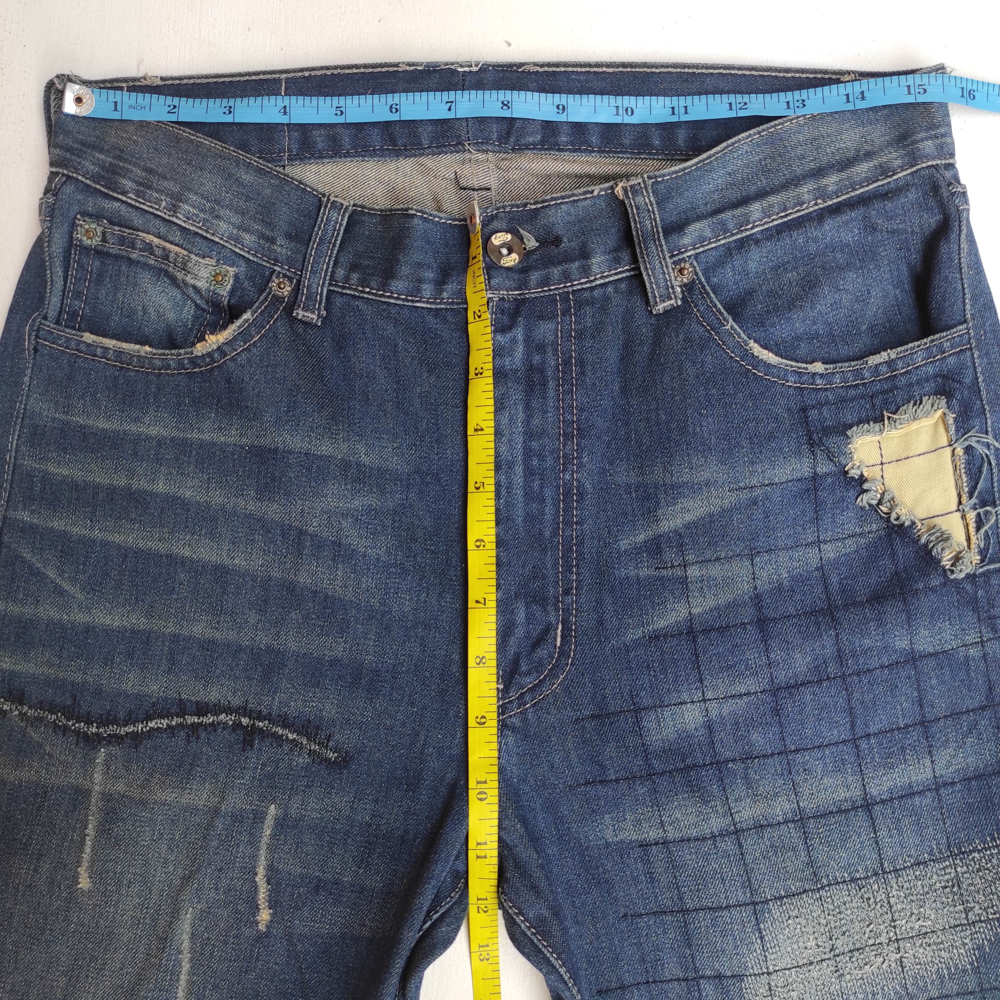 Hysteric Glamour Neighborhood NBHD Basic Savage Denim Distressed Effect Size US 30 / EU 46 - 21 Thumbnail