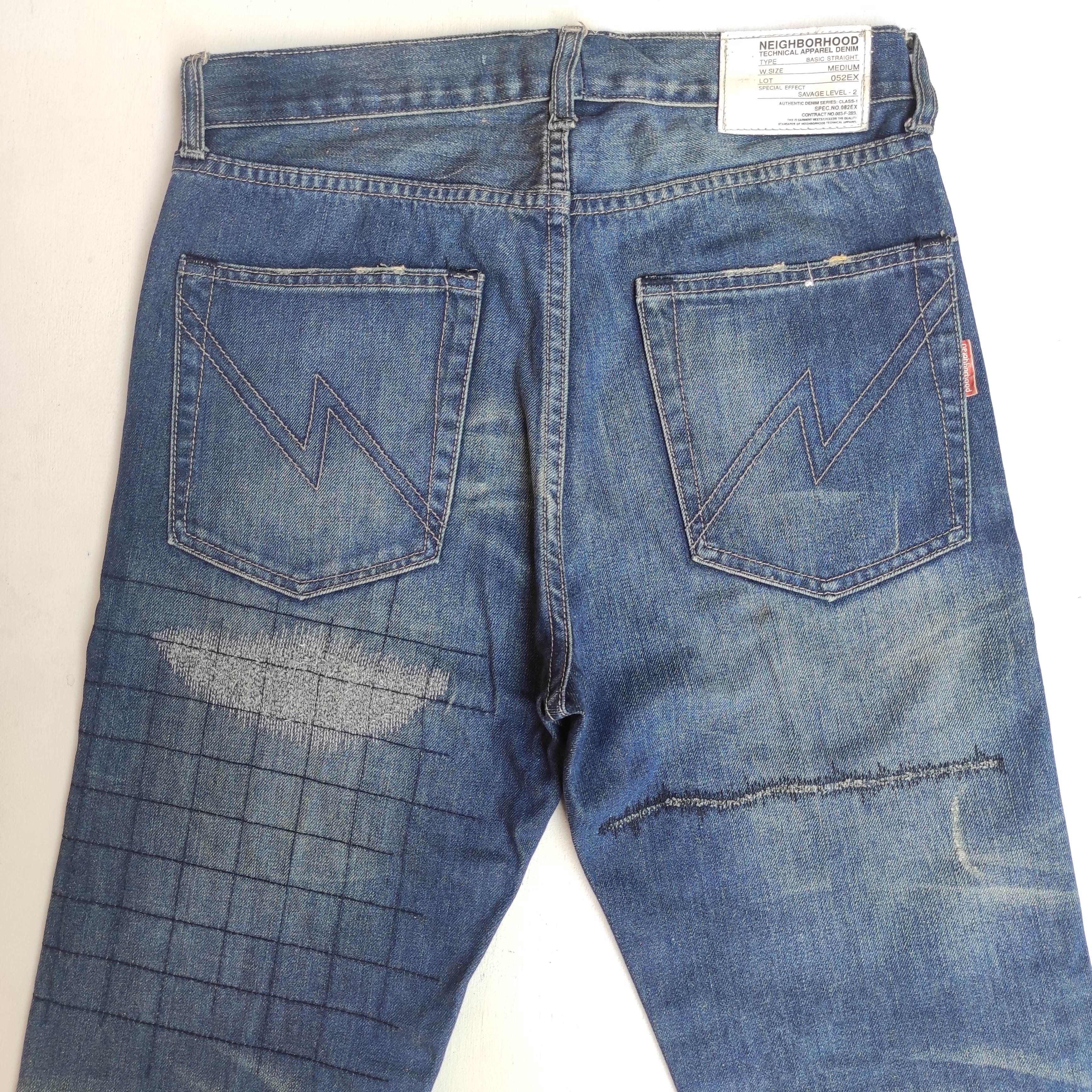 Hysteric Glamour Neighborhood NBHD Basic Savage Denim Distressed Effect Size US 30 / EU 46 - 16 Thumbnail