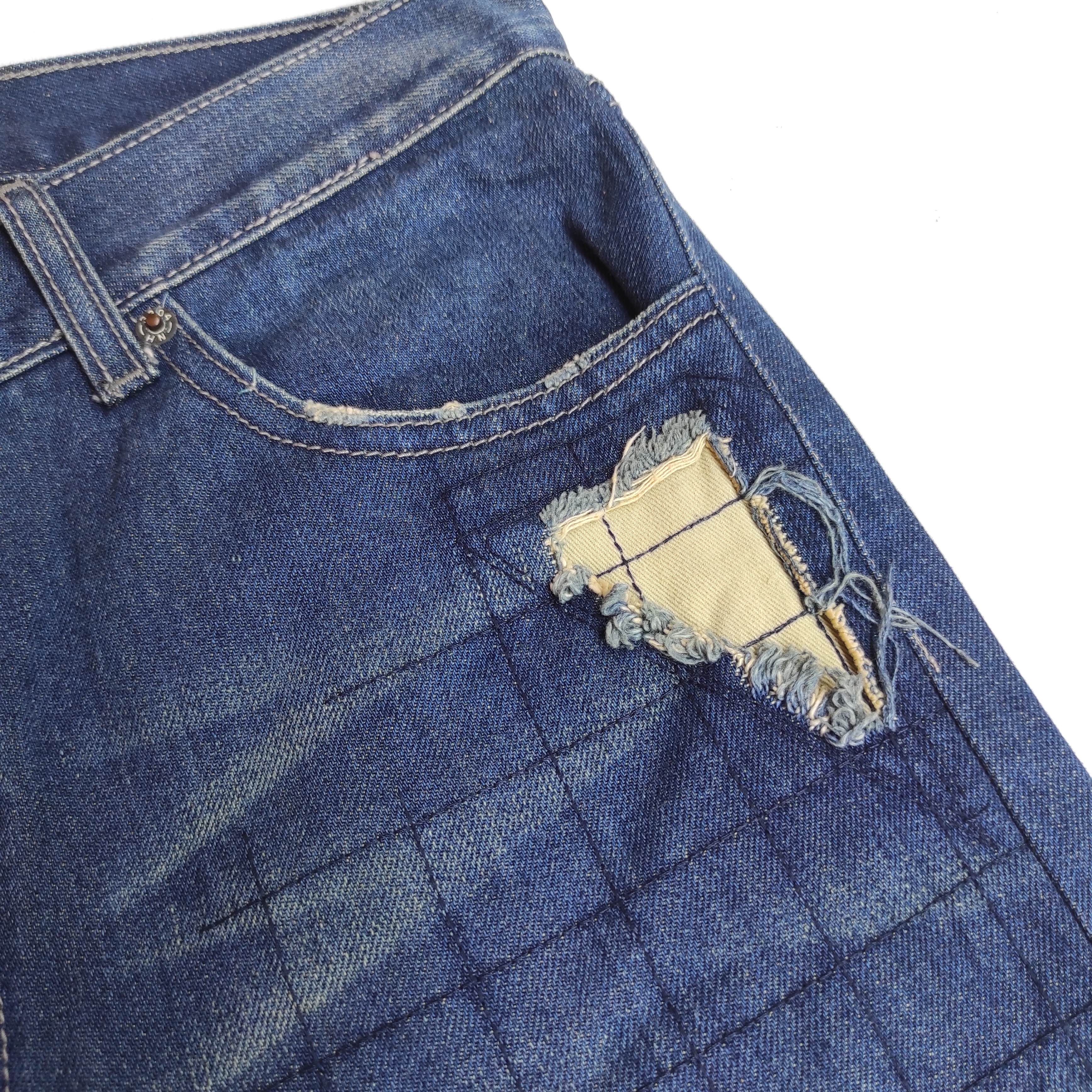 Hysteric Glamour Neighborhood NBHD Basic Savage Denim Distressed Effect Size US 30 / EU 46 - 5 Thumbnail