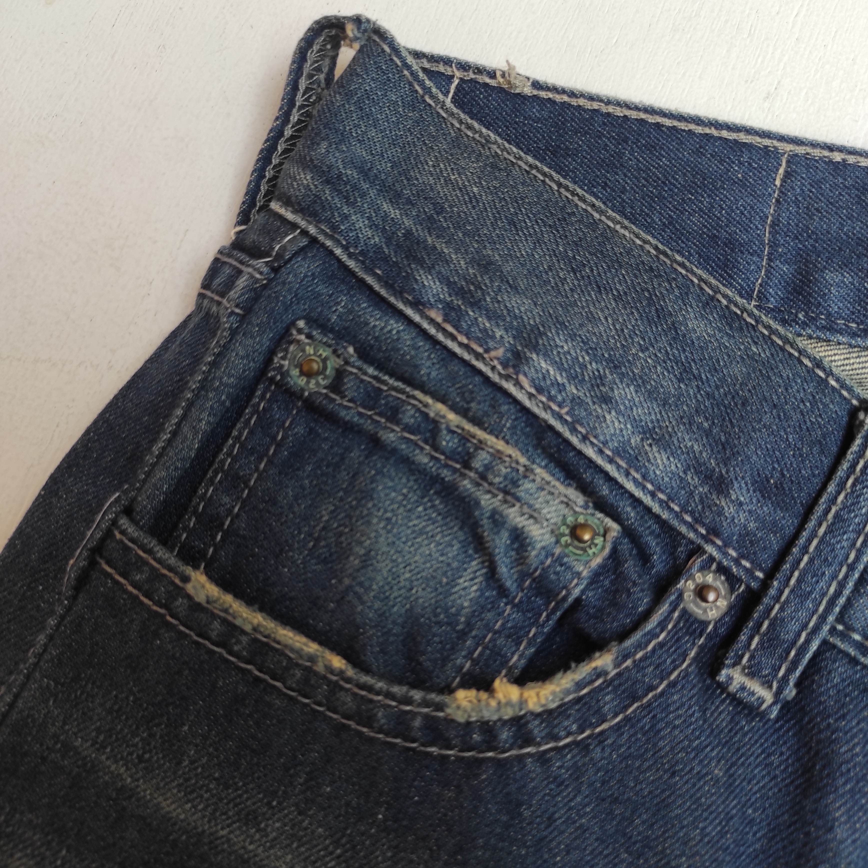 Hysteric Glamour Neighborhood NBHD Basic Savage Denim Distressed Effect Size US 30 / EU 46 - 8 Thumbnail