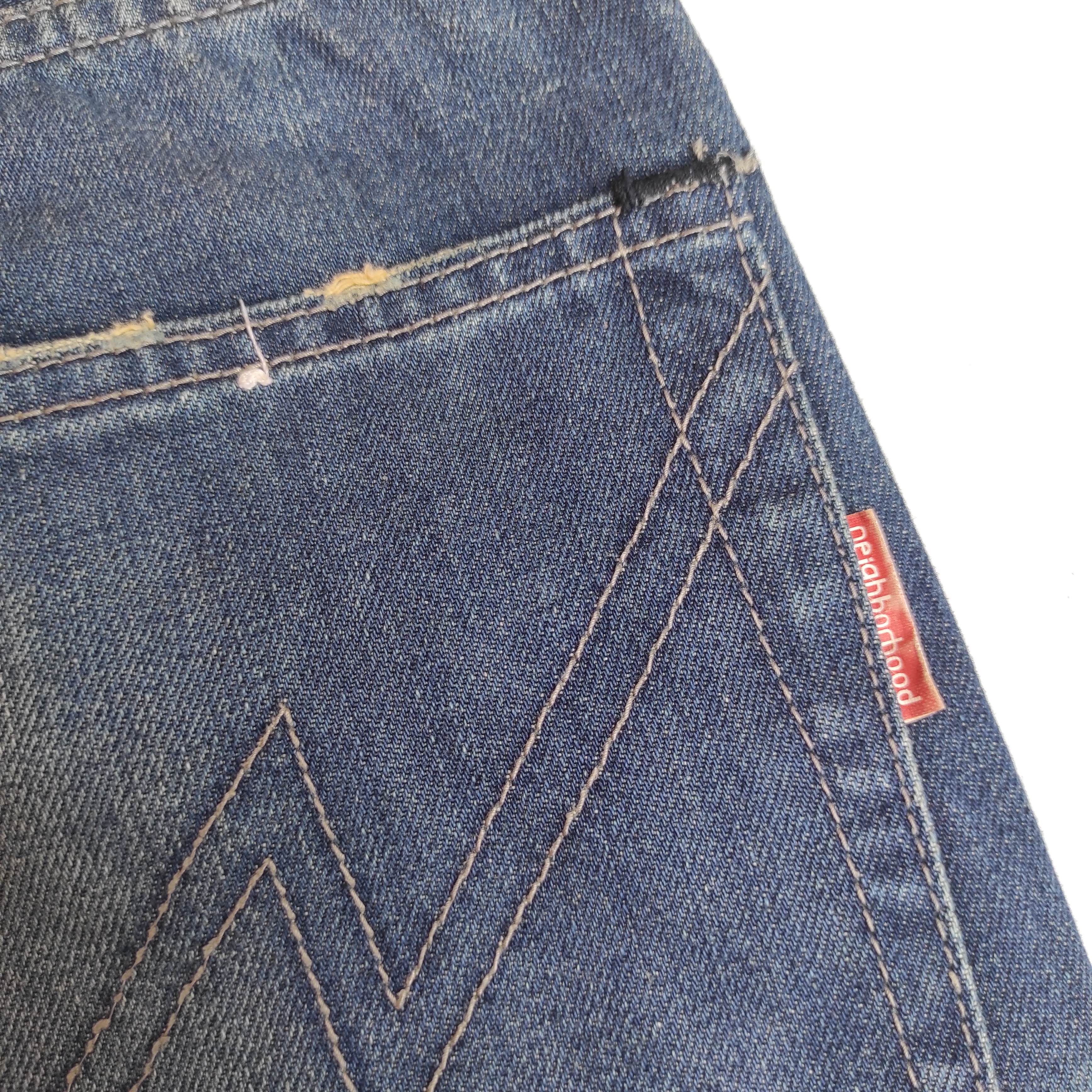 Hysteric Glamour Neighborhood NBHD Basic Savage Denim Distressed Effect Size US 30 / EU 46 - 18 Thumbnail