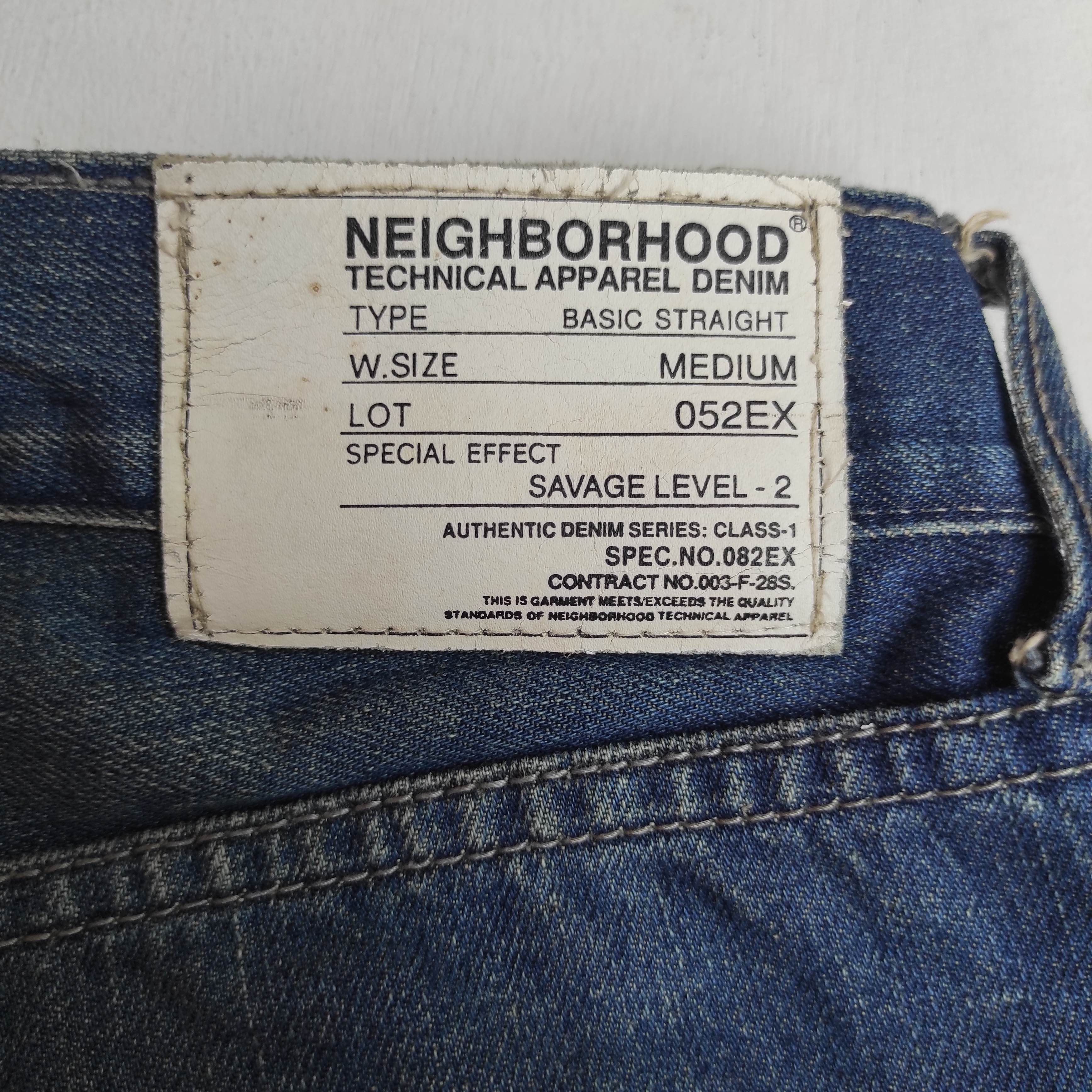 Hysteric Glamour Neighborhood NBHD Basic Savage Denim Distressed Effect Size US 30 / EU 46 - 17 Thumbnail