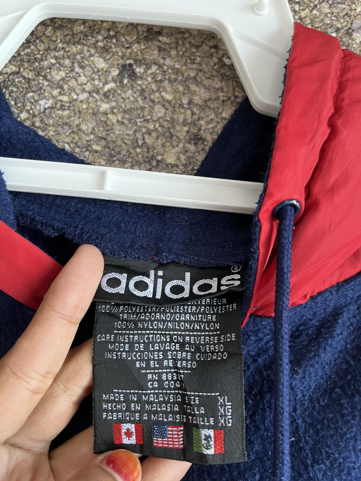 Vintage Adidas ft87 Size US XL / EU 56 / 4 - 3 Thumbnail