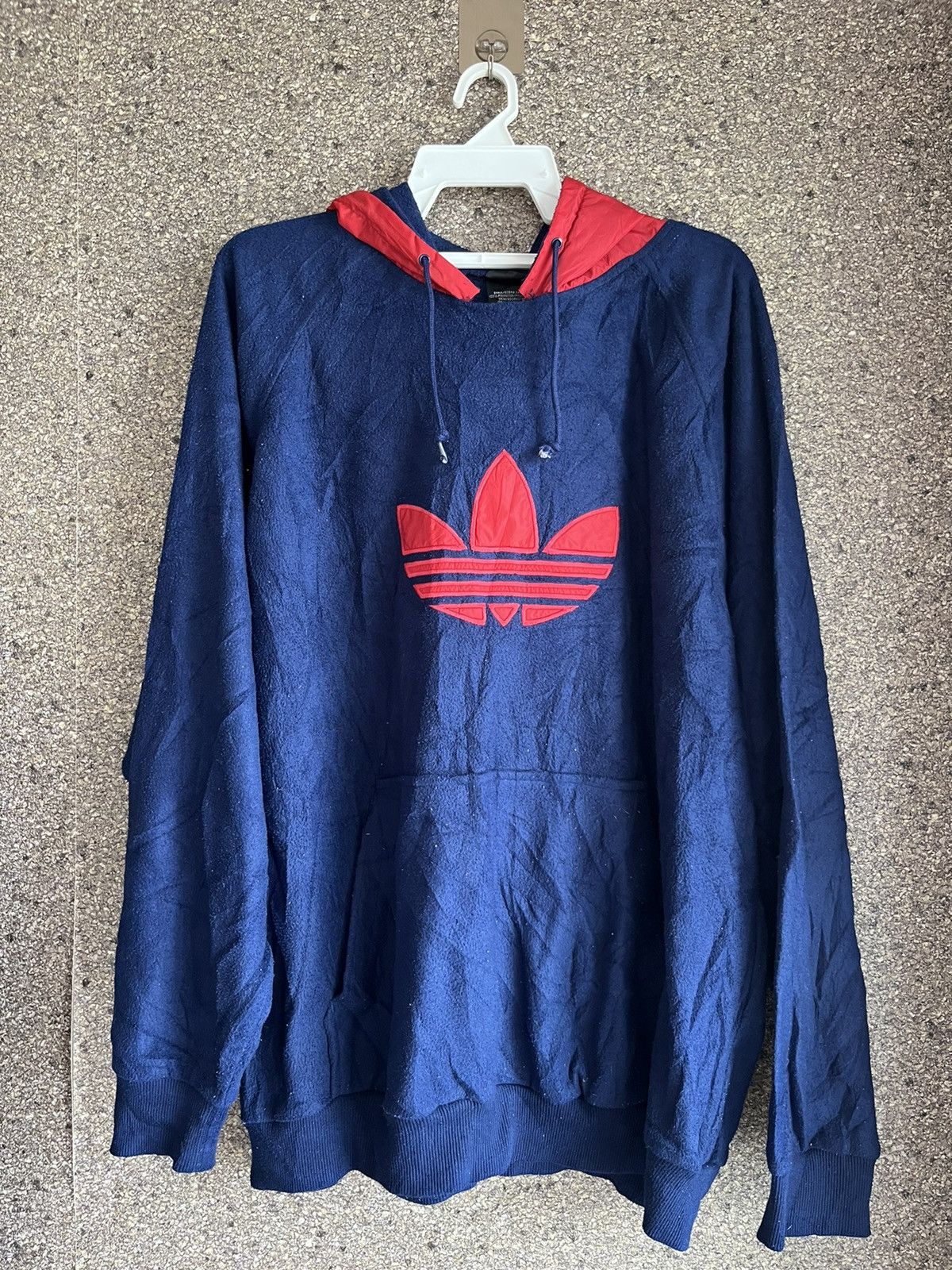 image of Vintage Adidas Ft87 in Navy, Men's (Size XL)