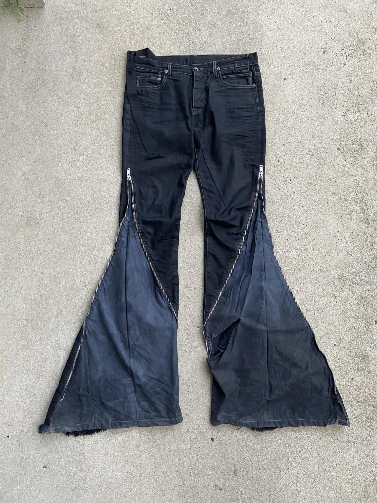 Rick Owens Rick Owens Banana Cut Denim Size 27" / US 4 / IT 40 - 2 Thumbnail