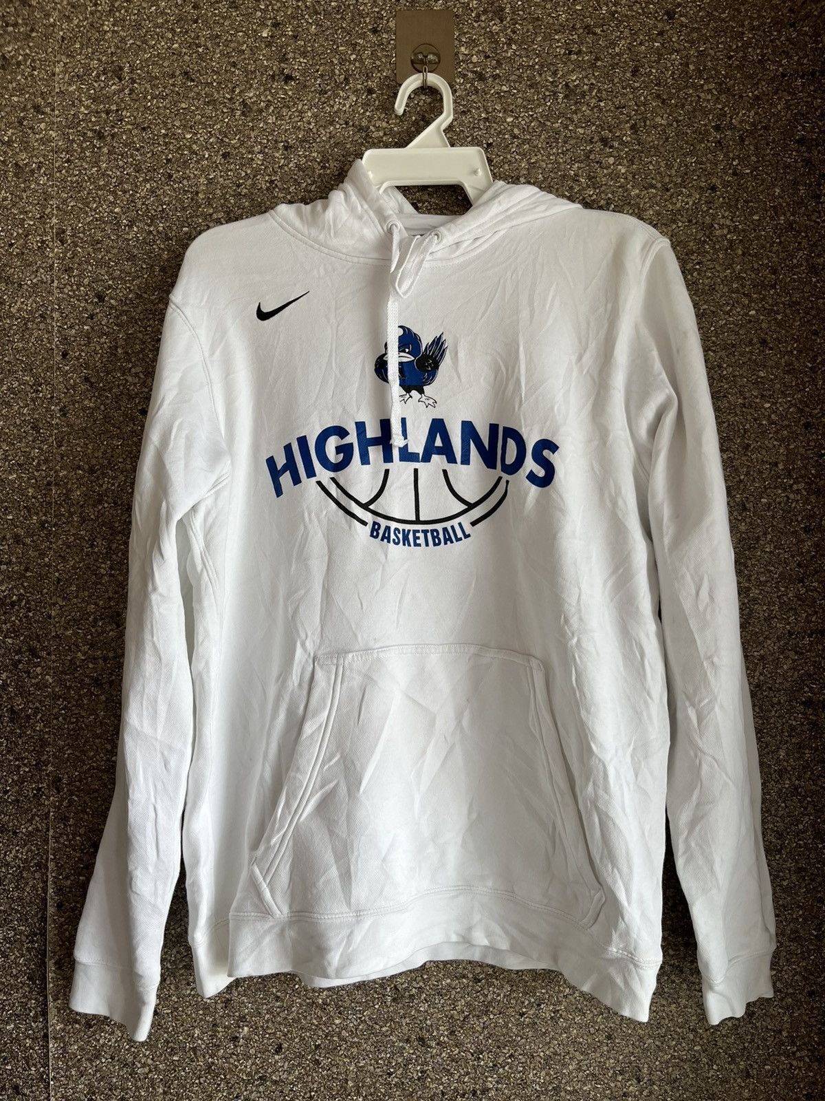 image of Vintage Nike Highlands Ft87 in White, Men's (Size Medium)
