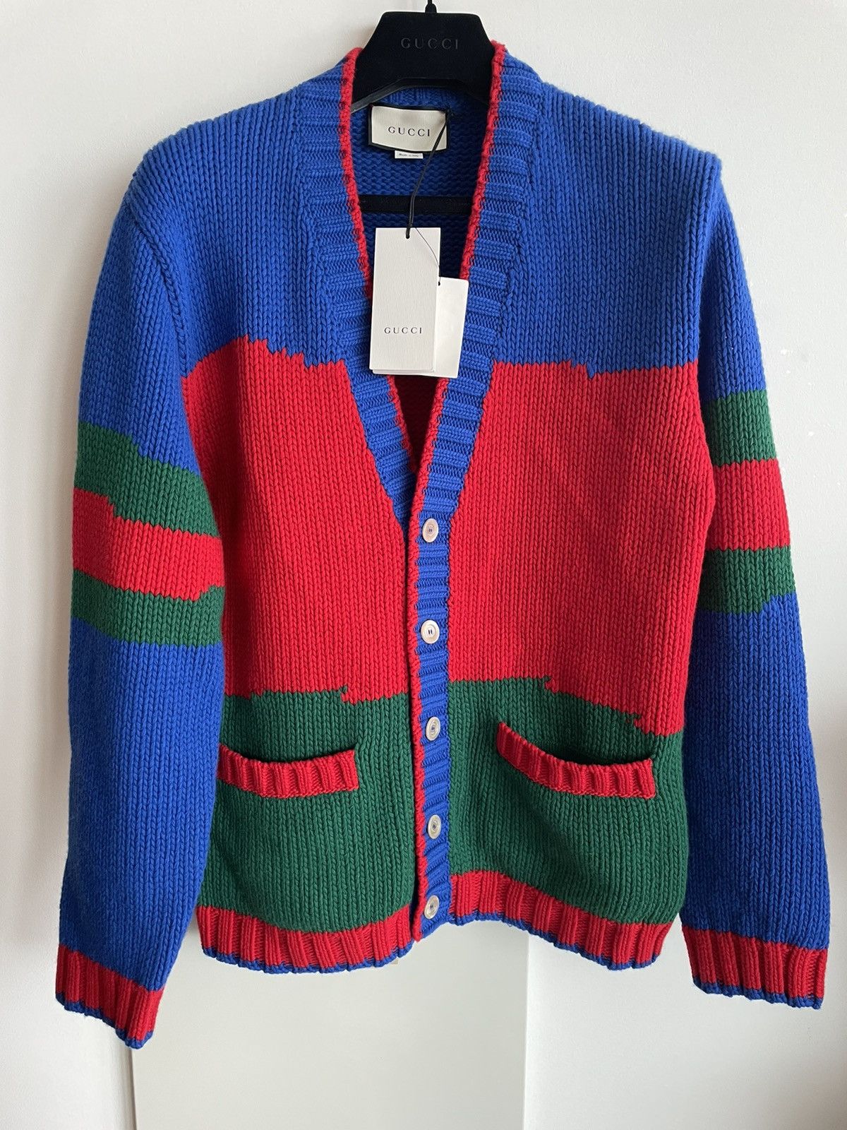 Gucci SuperRunway $2,500 Brand NEW LimitedEdition Cardigan Sweater Size US L / EU 52-54 / 3 - 20 Thumbnail