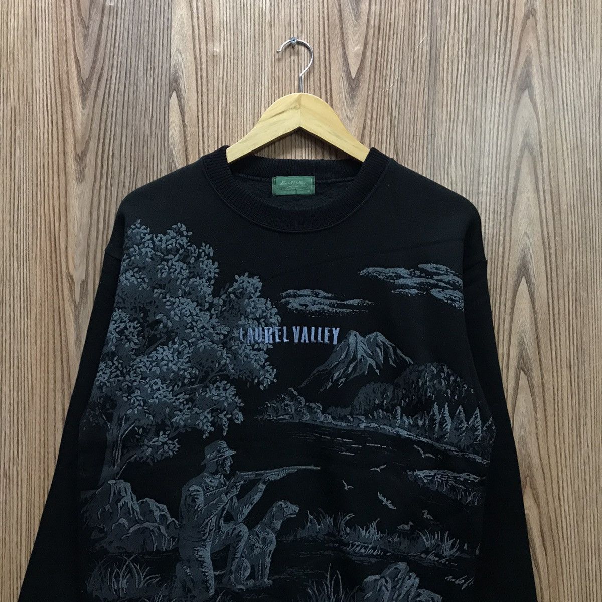 Japanese Brand × Vintage Vintage Laurel Valley Sweatshirt Art Design Jumper Size US M / EU 48-50 / 2 - 4 Thumbnail