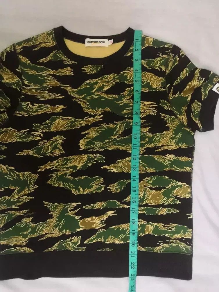 Bape A BATHING APE BAPE Camo Sweatshirt Short Sleeve Full Print Size XS / US 0-2 / IT 36-38 - 9 Thumbnail