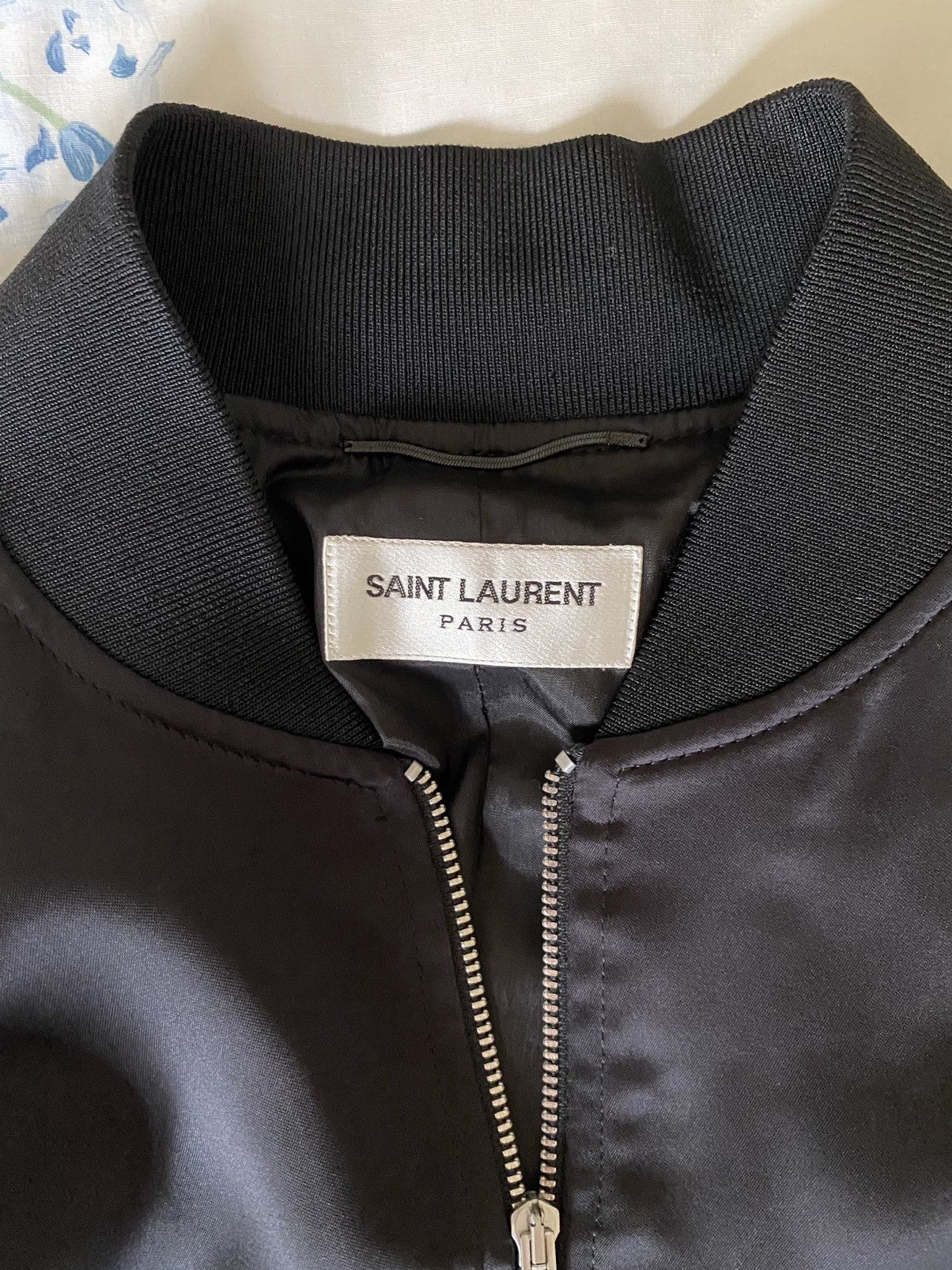 Saint Laurent Paris $4550 FW16 Saint Laurent ‘palladium’ tiger embroidered teddy Size US M / EU 48-50 / 2 - 13 Thumbnail