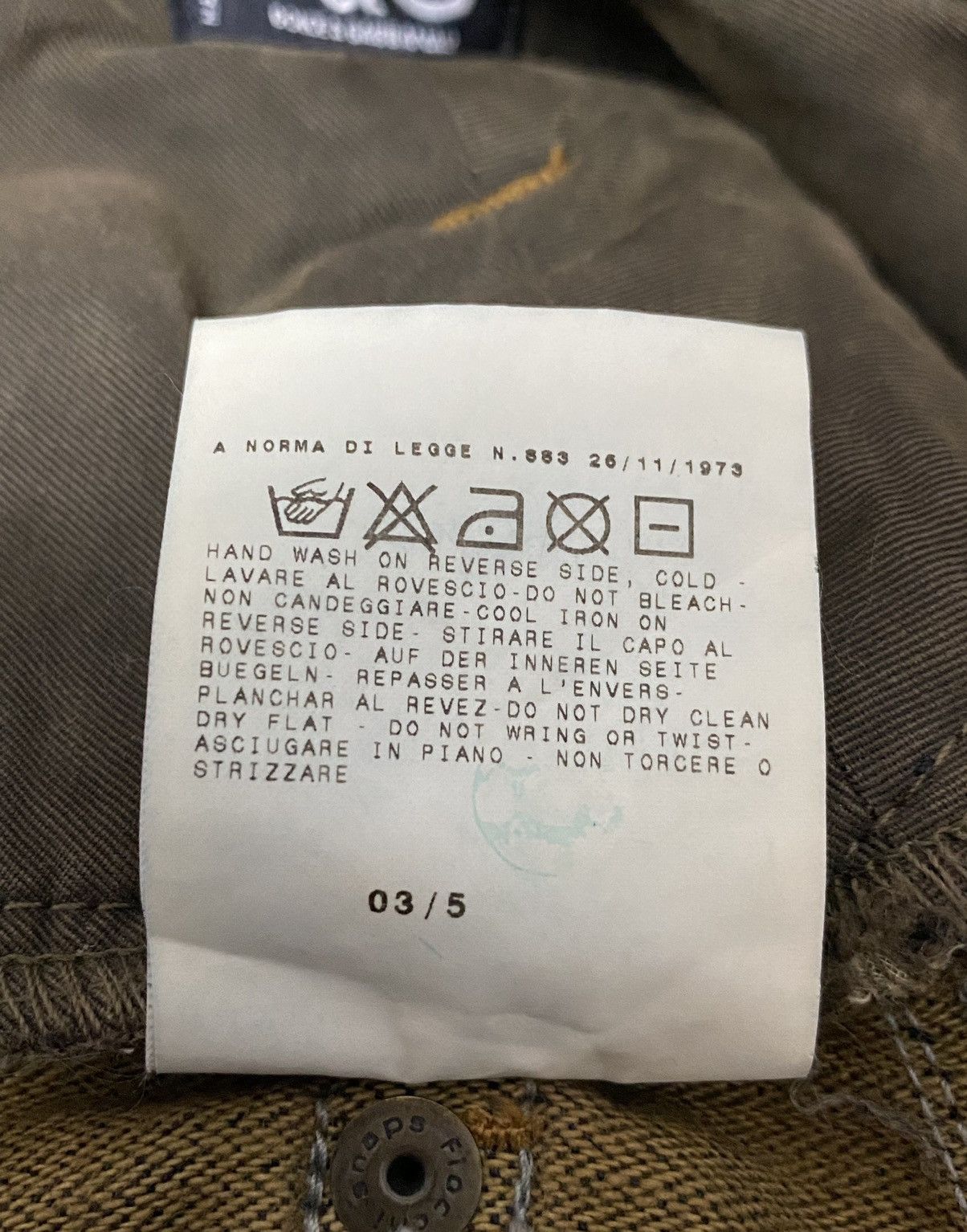 Dolce & Gabbana SS 2003 Dolce & Gabanna Reconstructed Cargo Zipper Denim Size US 32 / EU 48 - 25 Thumbnail