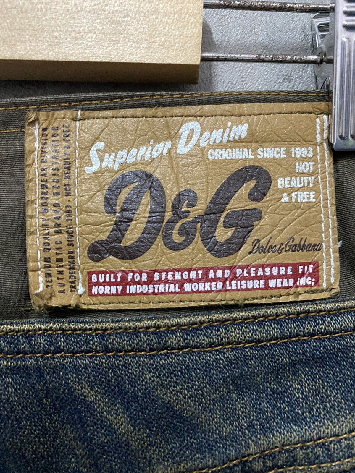 Dolce & Gabbana SS 2003 Dolce & Gabanna Reconstructed Cargo Zipper Denim Size US 32 / EU 48 - 20 Thumbnail