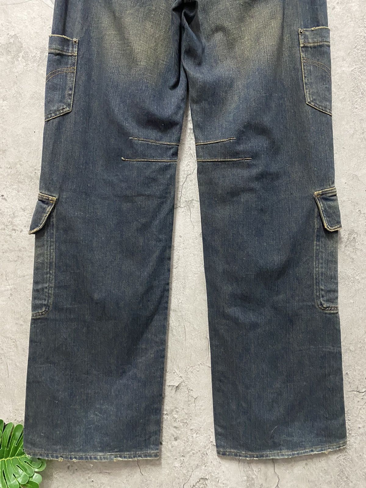 Dolce & Gabbana SS 2003 Dolce & Gabanna Reconstructed Cargo Zipper Denim Size US 32 / EU 48 - 17 Thumbnail