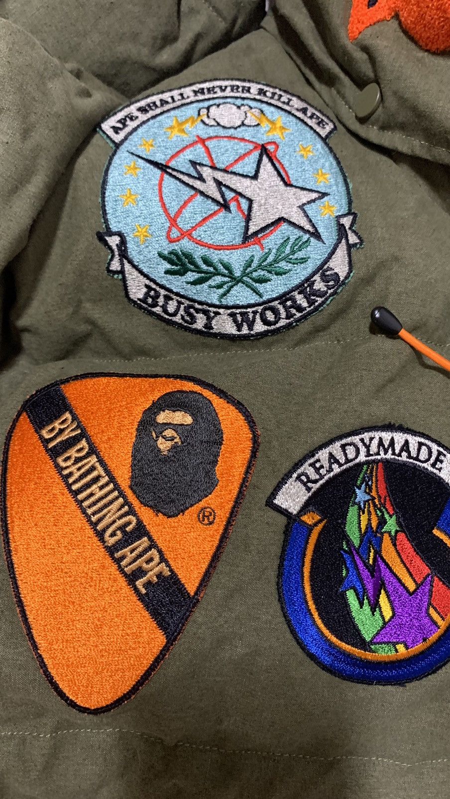 Bape × READYMADE Bape x Readymade oversize Tiger Hoodie Down Jacket Size US XXL / EU 58 / 5 - 16 Thumbnail