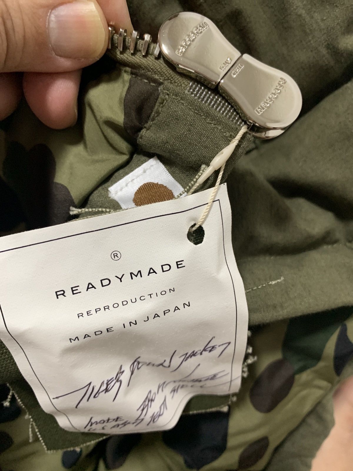 Bape × READYMADE Bape x Readymade oversize Tiger Hoodie Down Jacket Size US XXL / EU 58 / 5 - 22 Thumbnail
