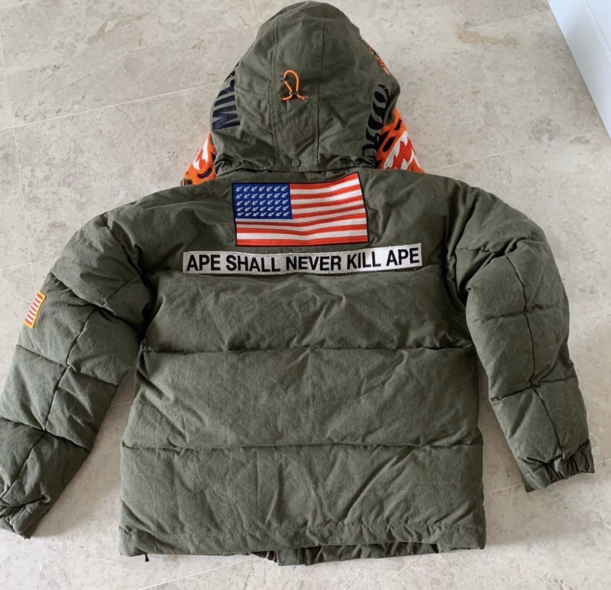 Bape × READYMADE Bape x Readymade oversize Tiger Hoodie Down Jacket Size US XXL / EU 58 / 5 - 4 Thumbnail