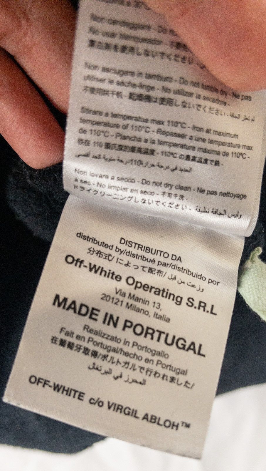 Off-White off white spray logo printed sweater Size US XS / EU 42 / 0 - 10 Thumbnail